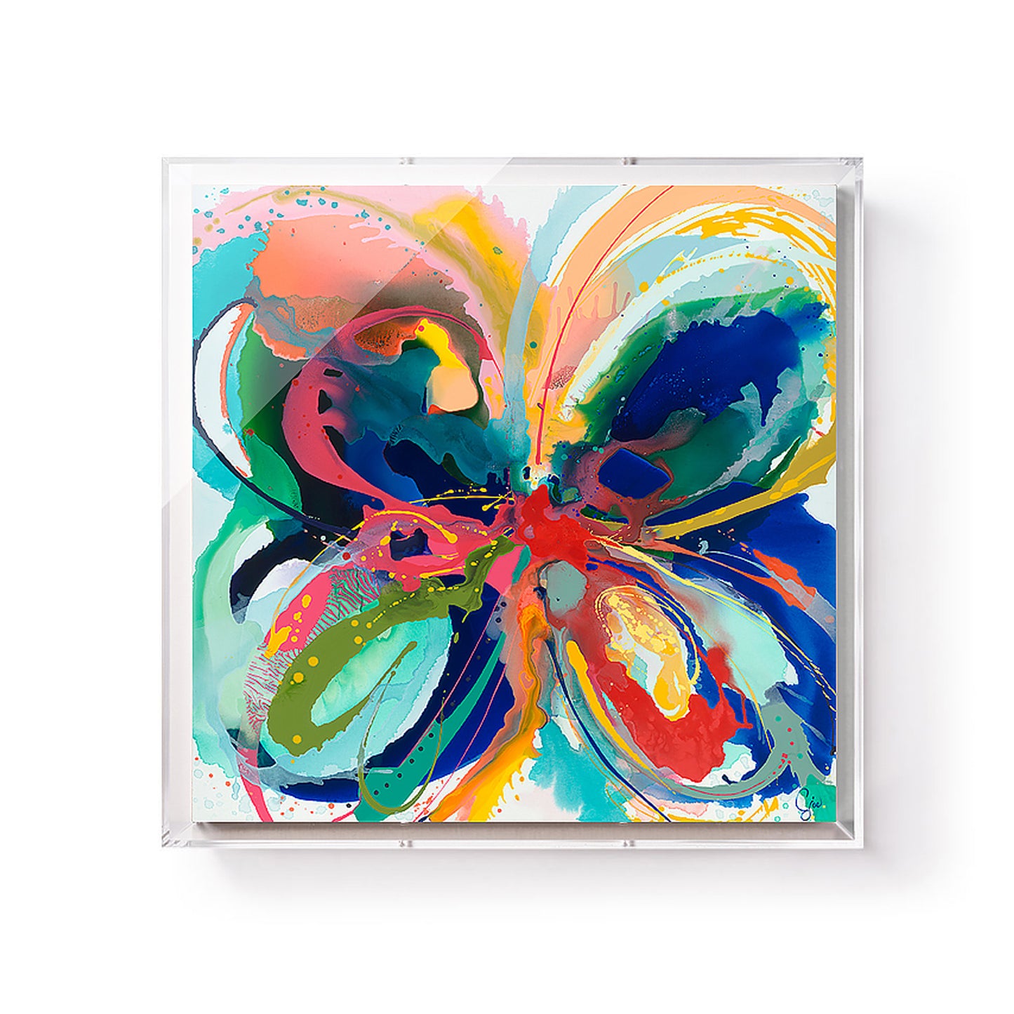 Sample Sale Framed Art in a Shadowbox