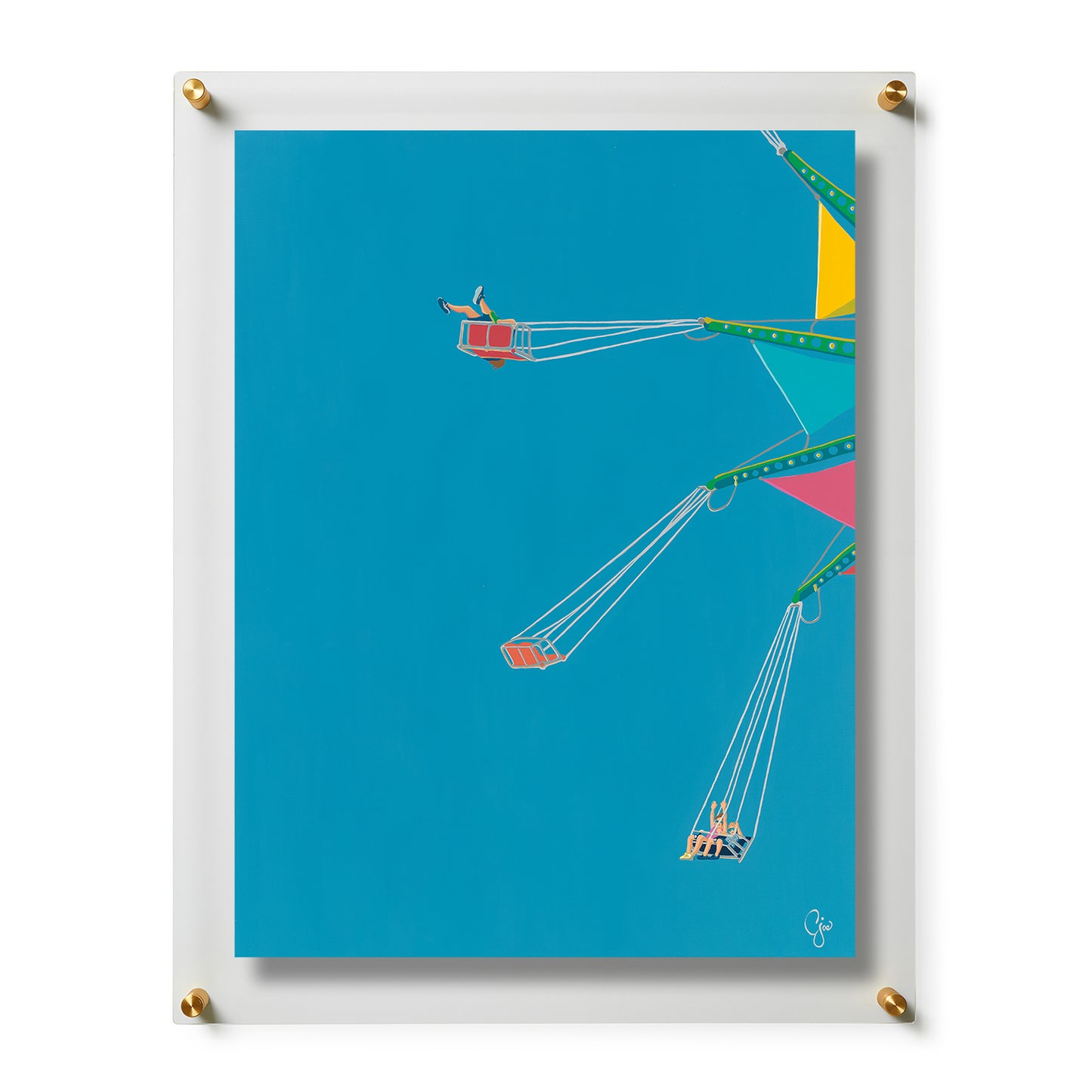 Fine Art Print / 18 x 24 / Gold