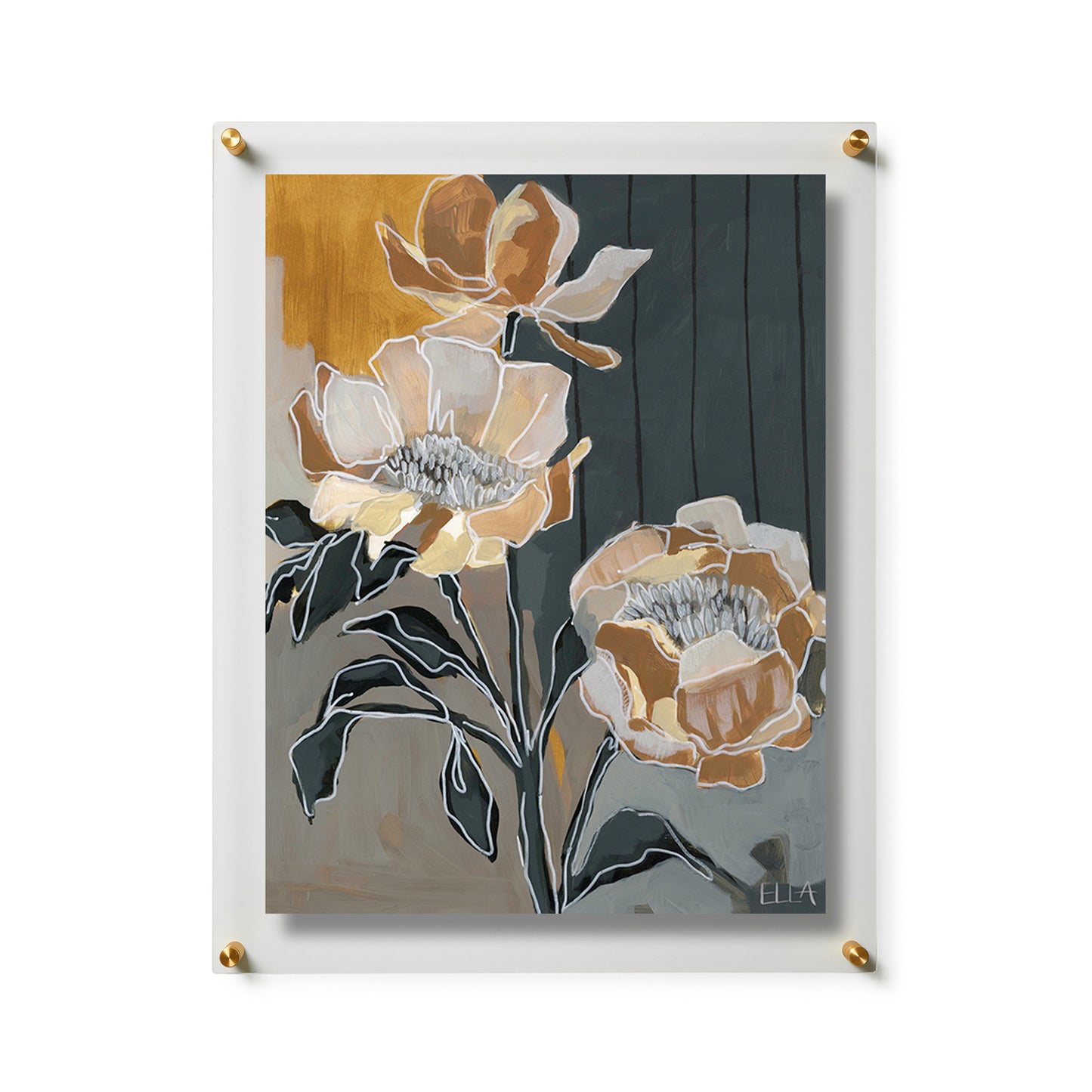Fine Art Print / 18 x 24 / Gold