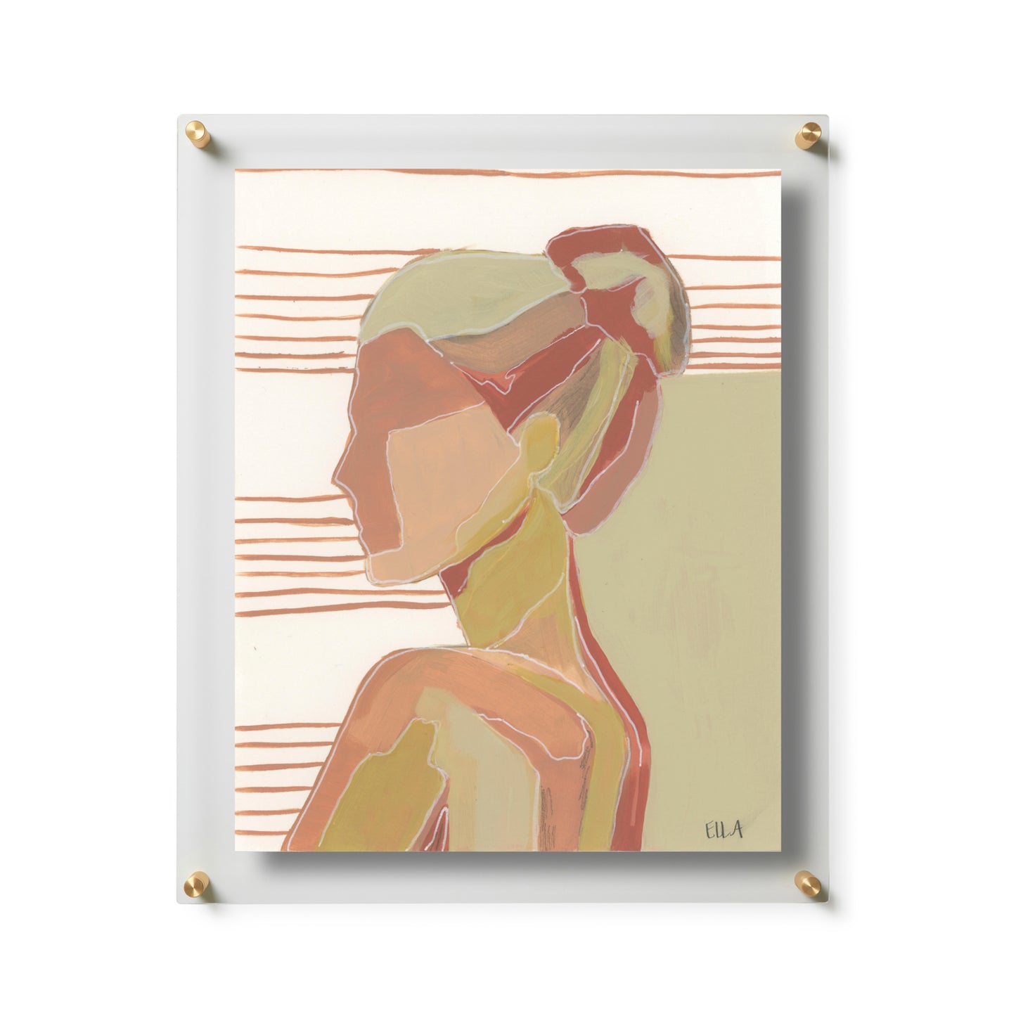 Fine Art Print / 16 x 20 / Gold