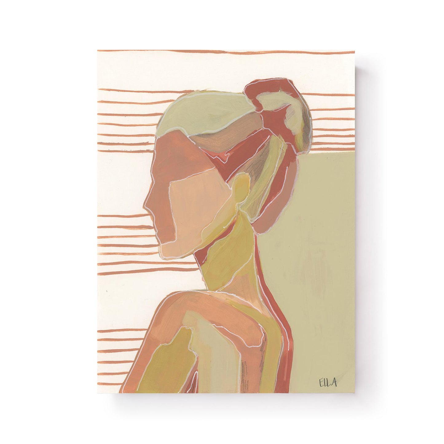 Sample Sale Canvas Art - She is Outgoing by Ella Anderson (16x20x1" Canvas)
