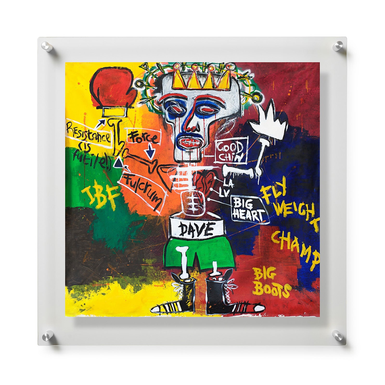 Fine Art Print / 28 x 28 / Silver