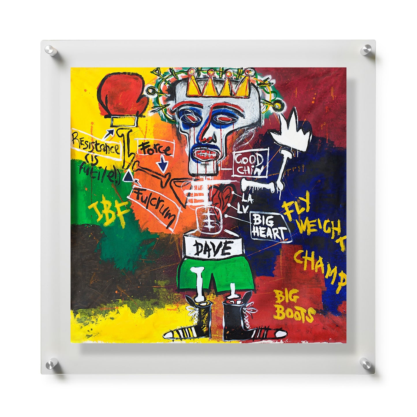 Fine Art Print / 28 x 28 / Silver