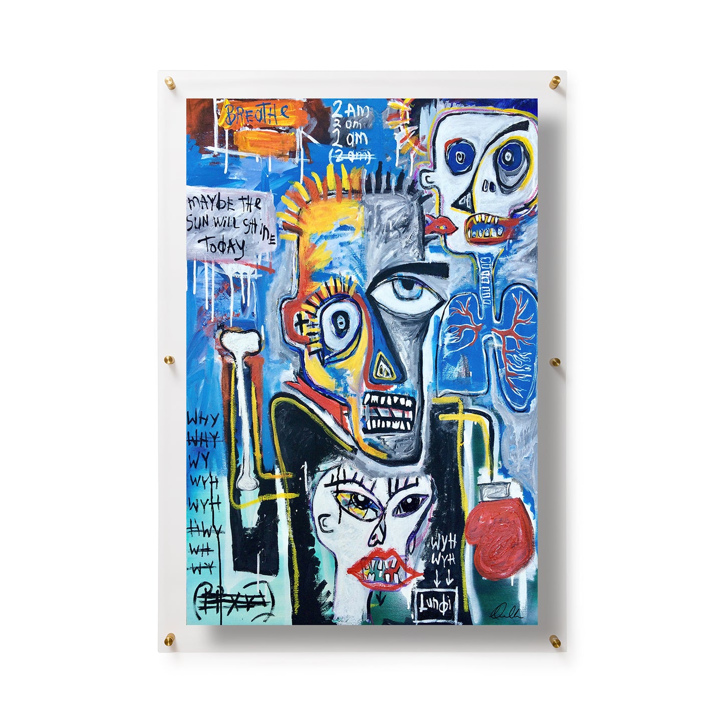Fine Art Print / 24 x 36 / Gold