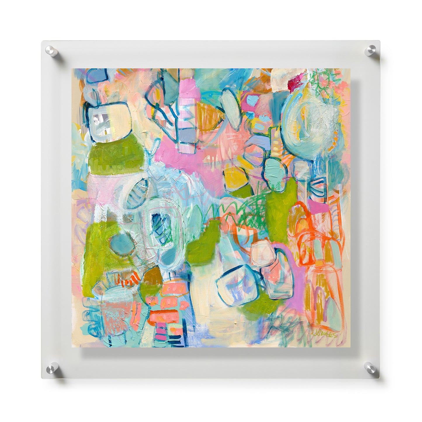 Fine Art Print / 28 x 28 / Silver