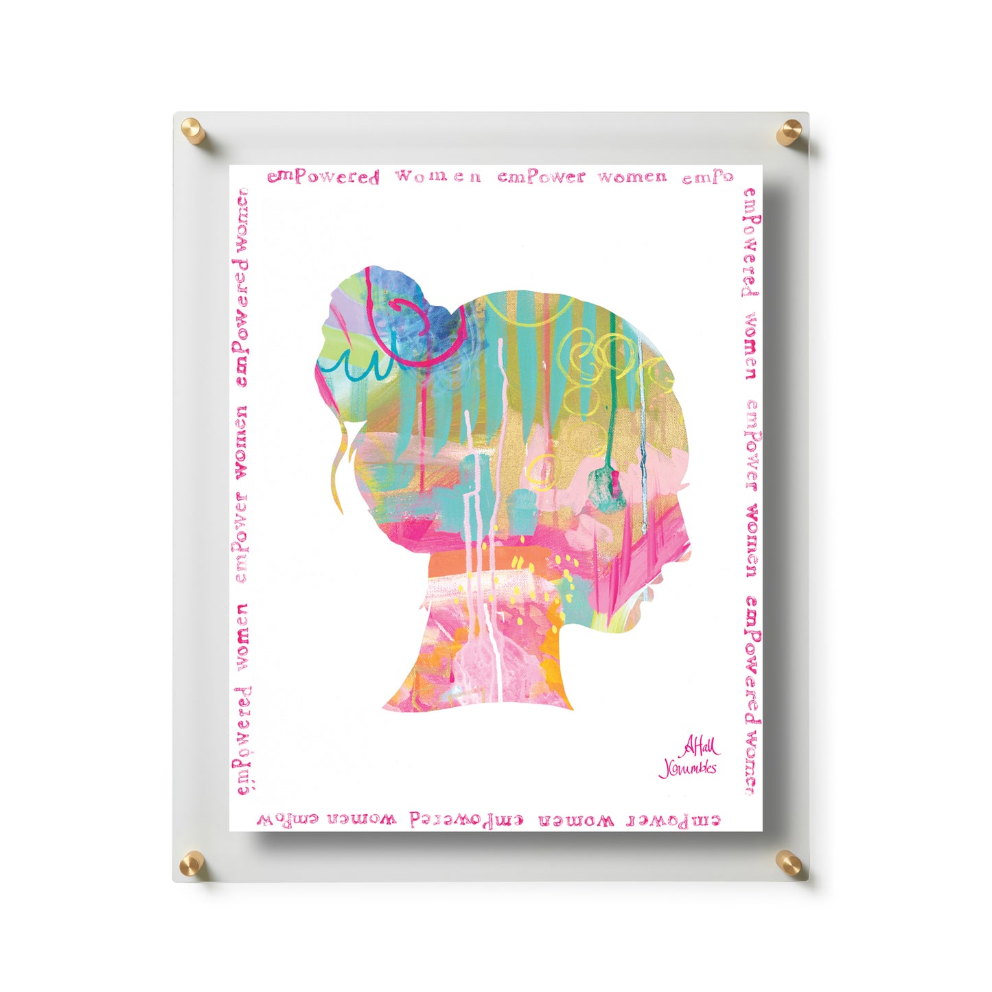 Fine Art Print / 16 x 20 / Gold