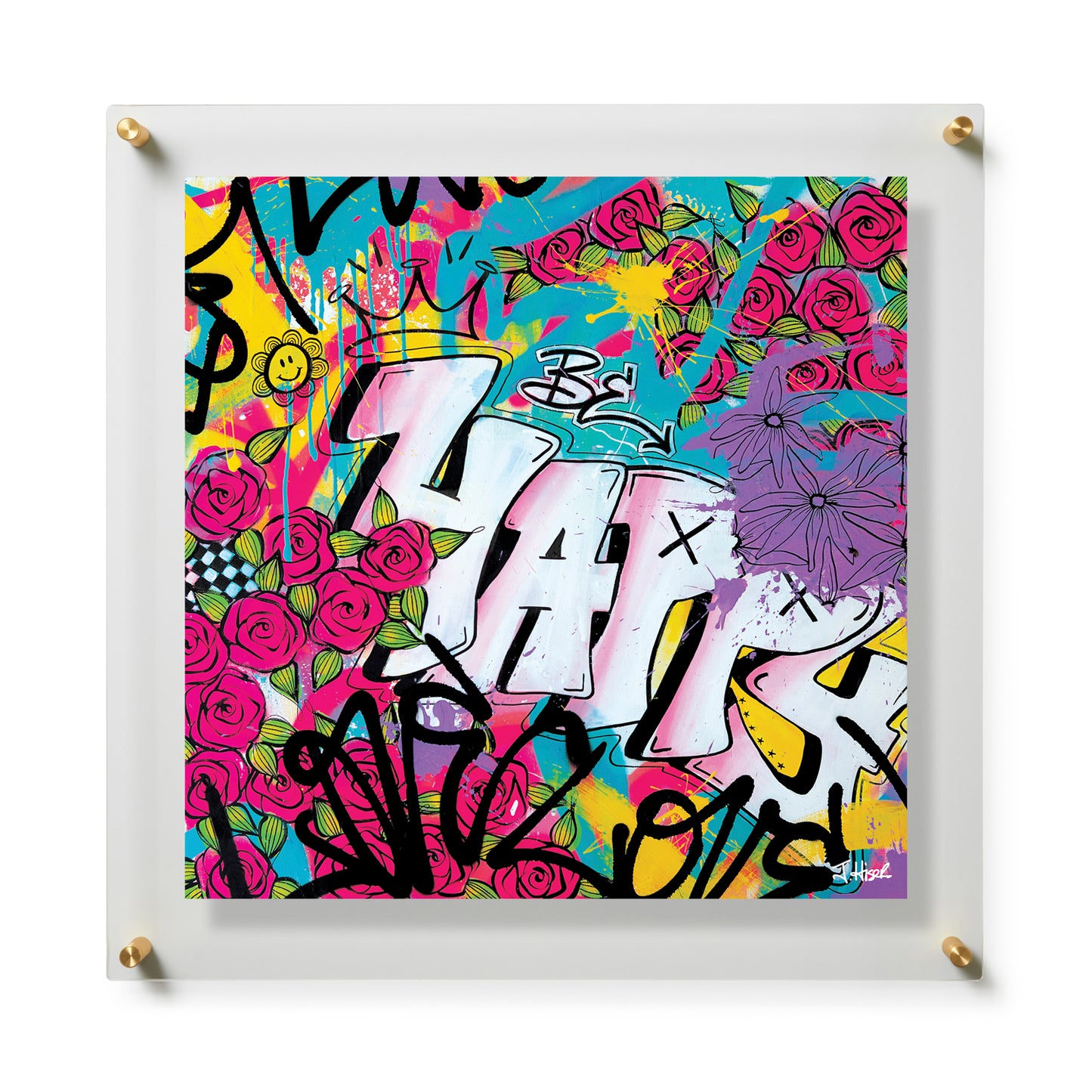 Fine Art Print / 28 x 28 / Gold