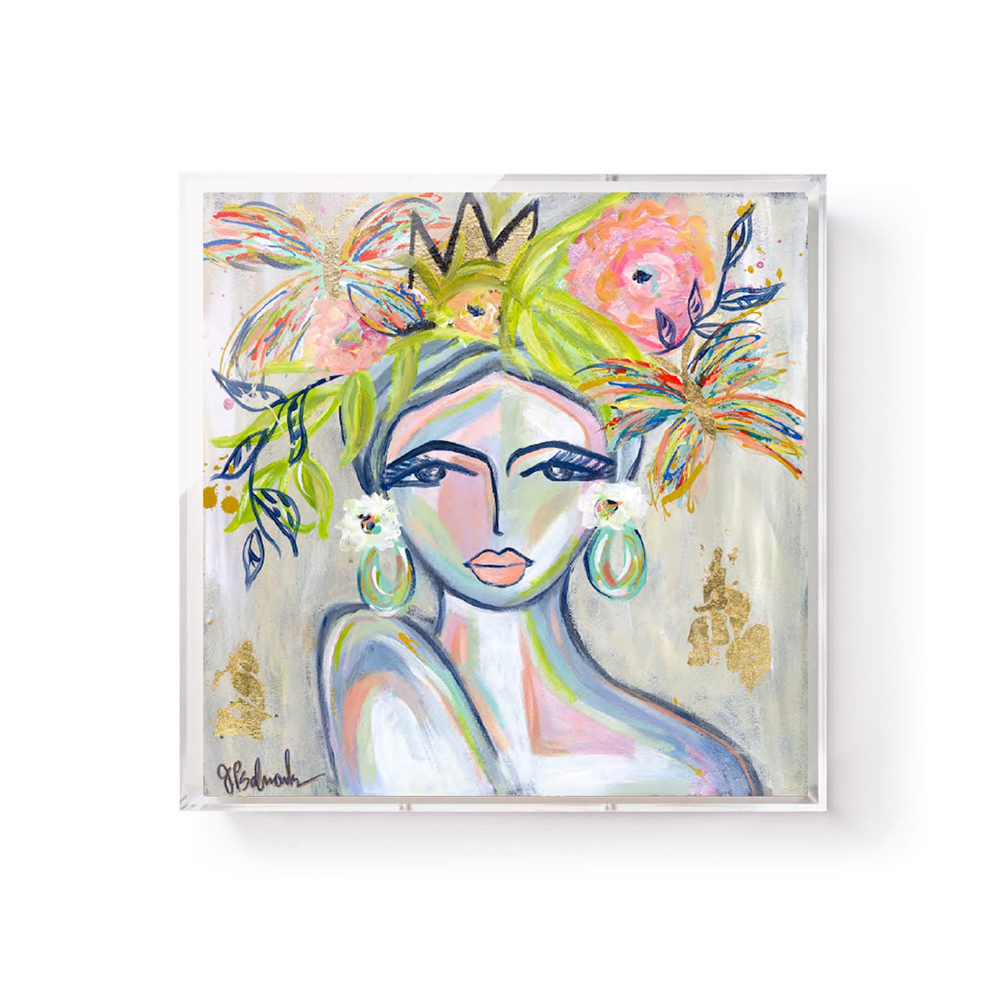 Sample Sale Framed Art in a Shadowbox