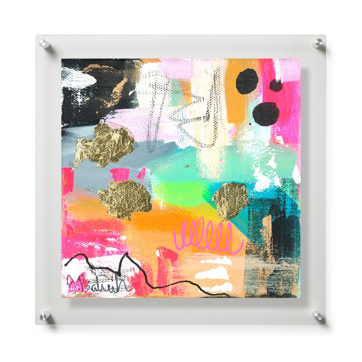 Fine Art Print / 28 x 28 / Silver