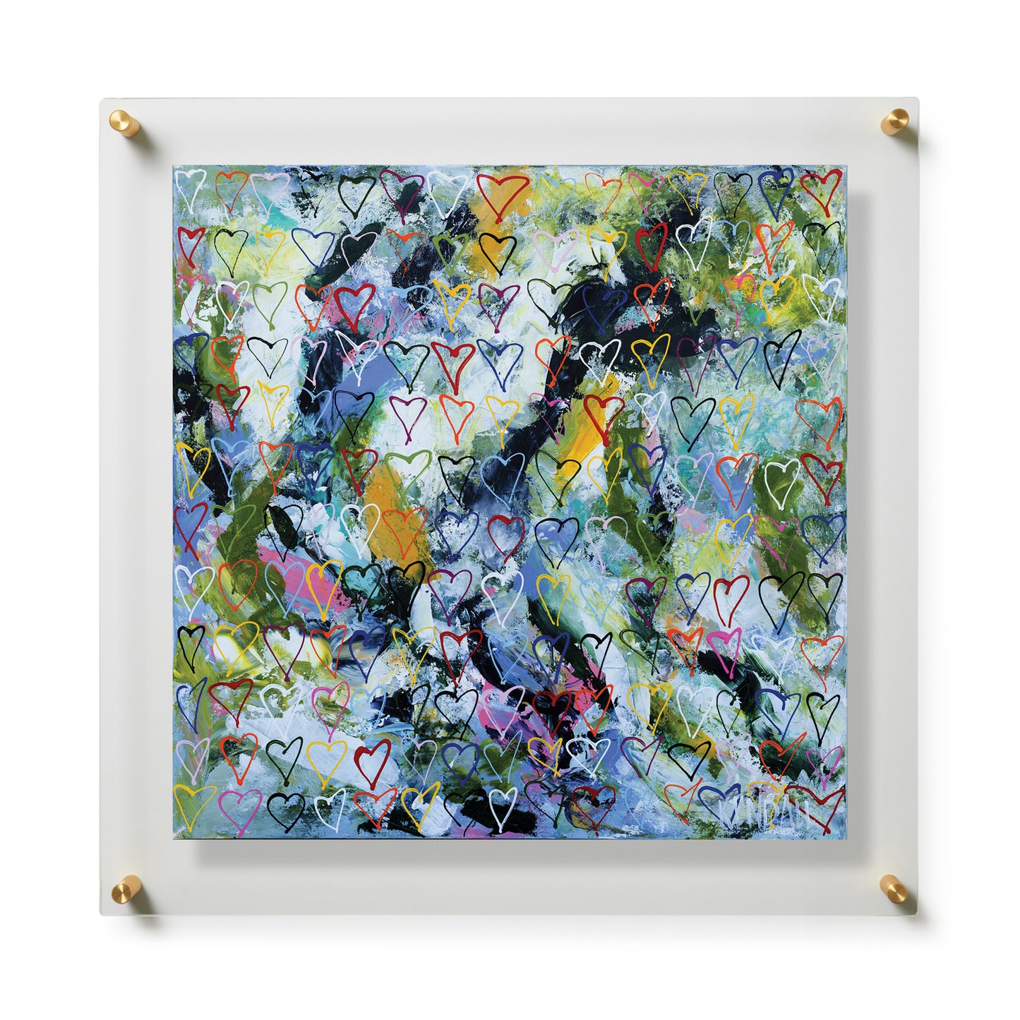 Fine Art Print / 20 x 20 / Gold