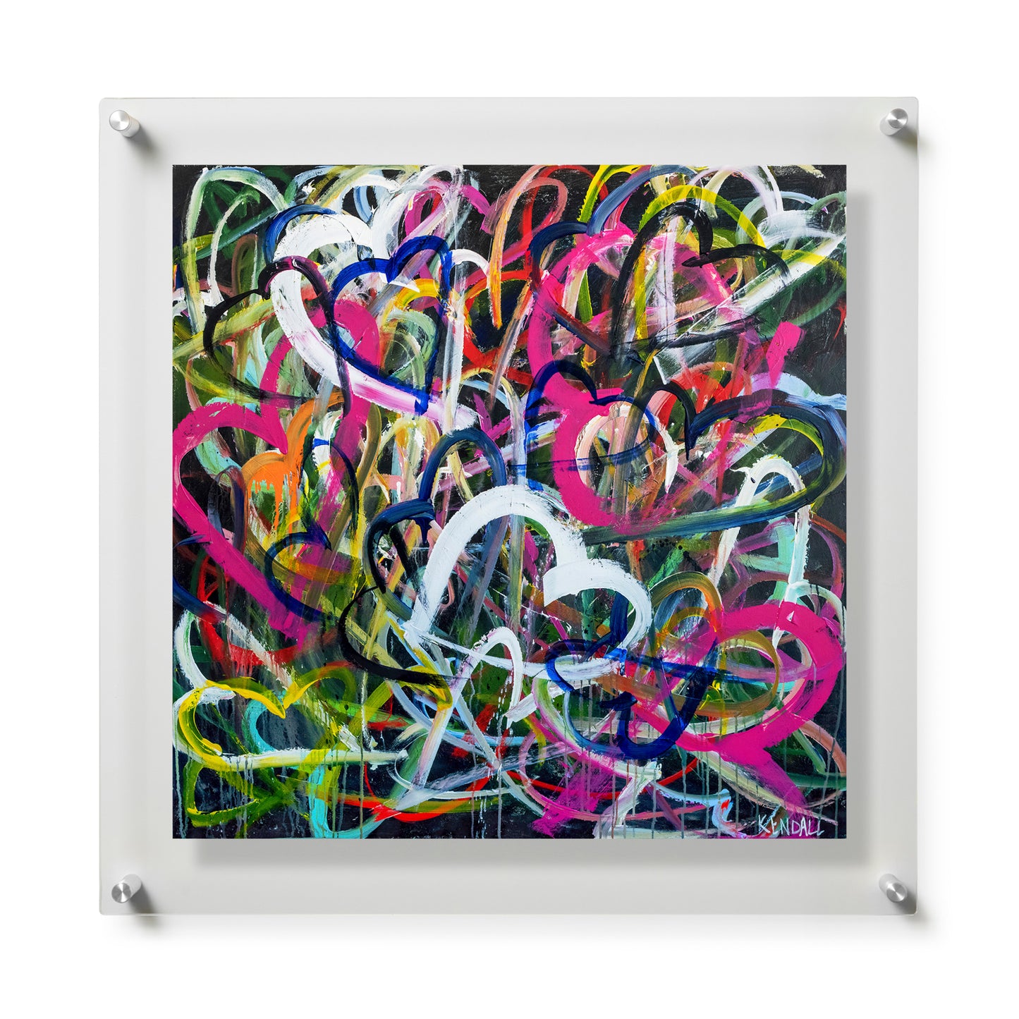 Fine Art Print / 28 x 28 / Silver