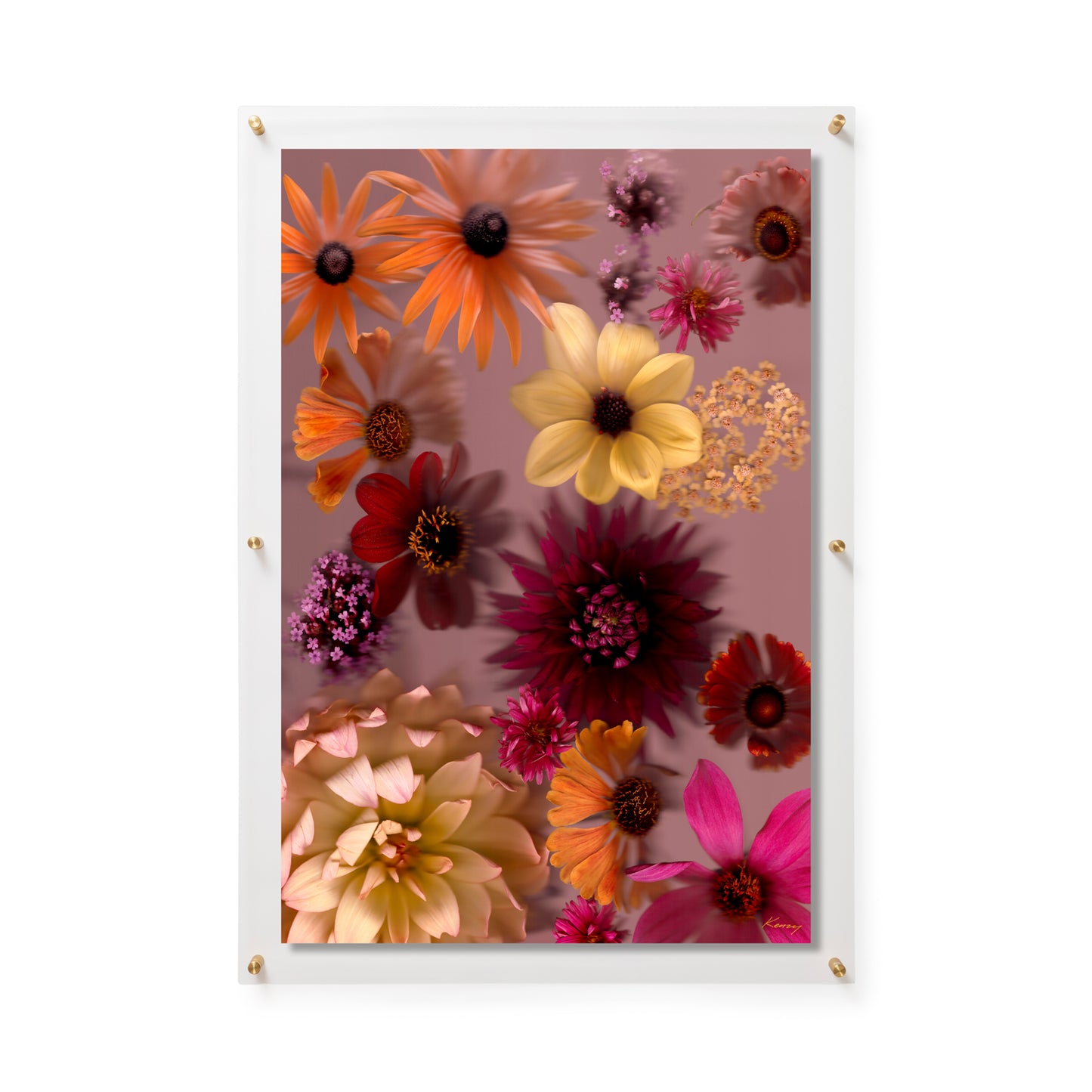 Fine Art Print / 24 x 36 / Gold