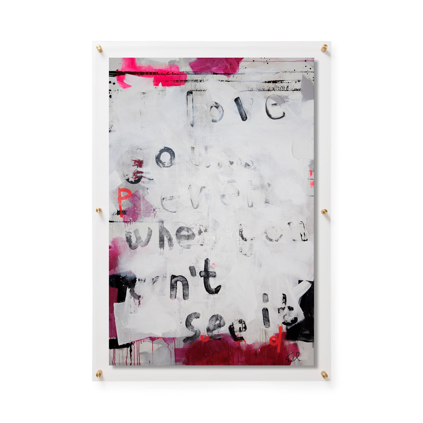 Fine Art Print / 24 x 36 / Gold