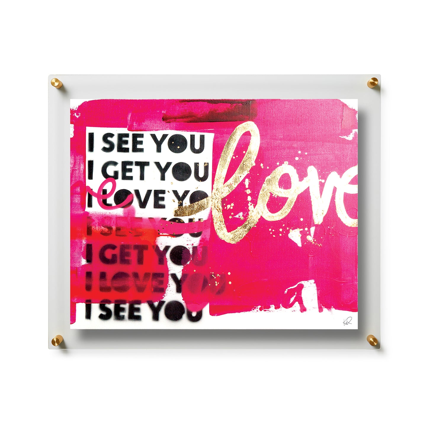 Fine Art Print / 16 x 20 / Gold