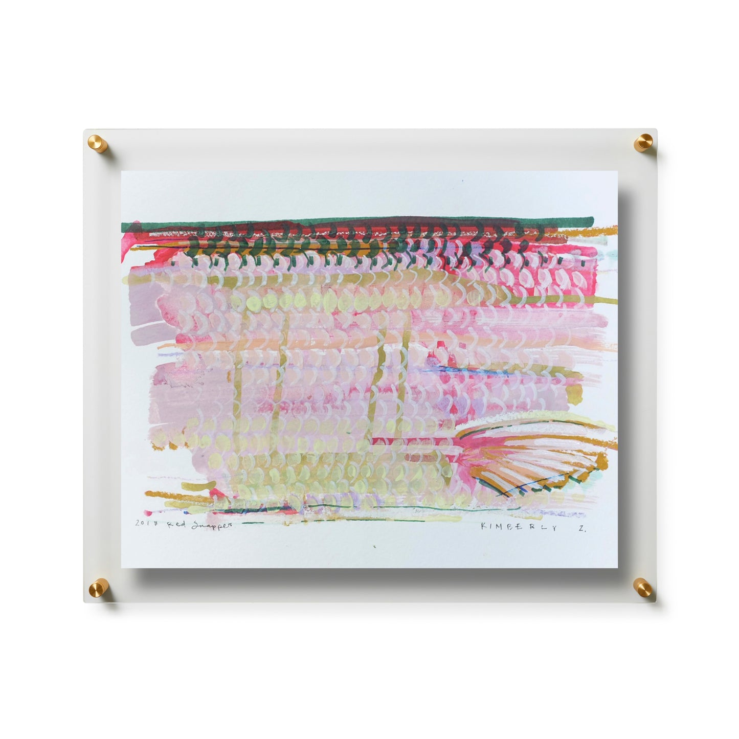 Fine Art Print / 20 x 16 / Gold