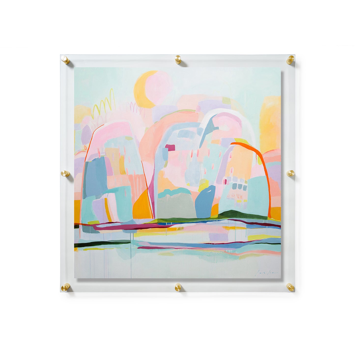 Fine Art Print / 36 x 36 / Gold