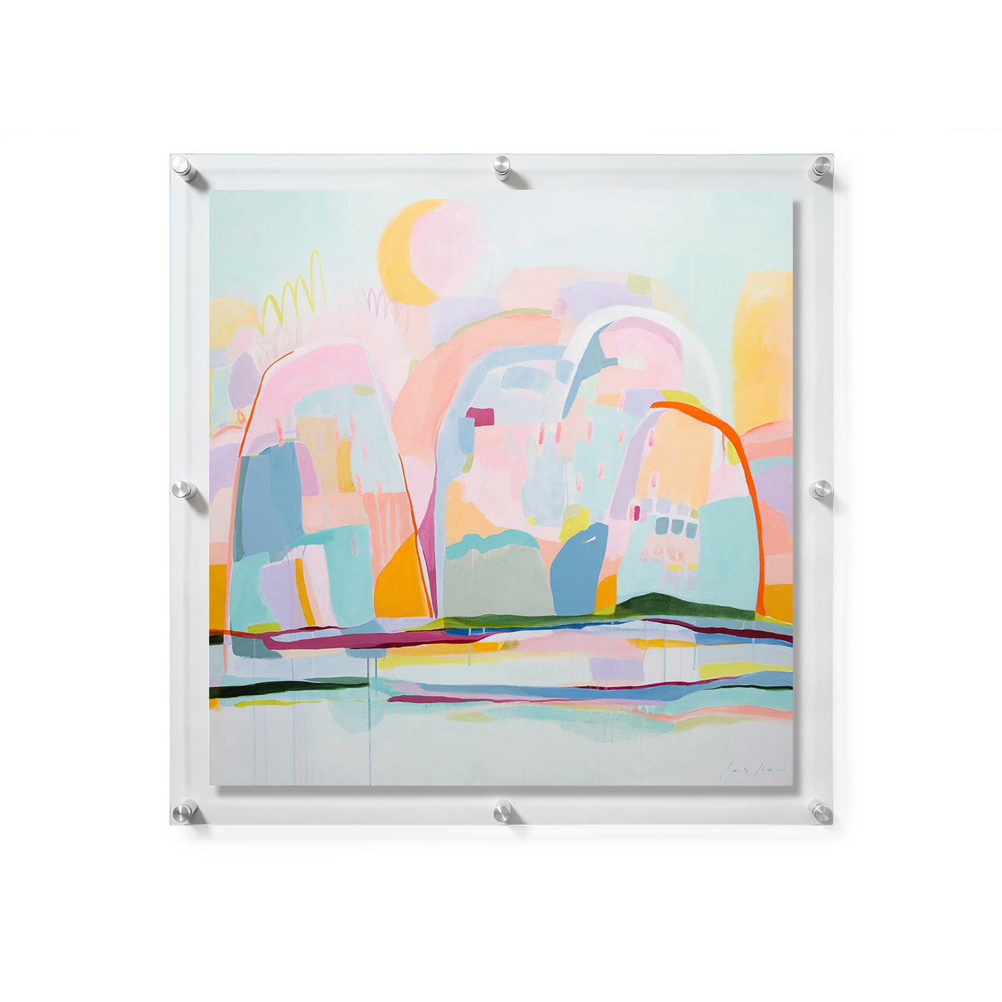 Fine Art Print / 36 x 36 / Silver