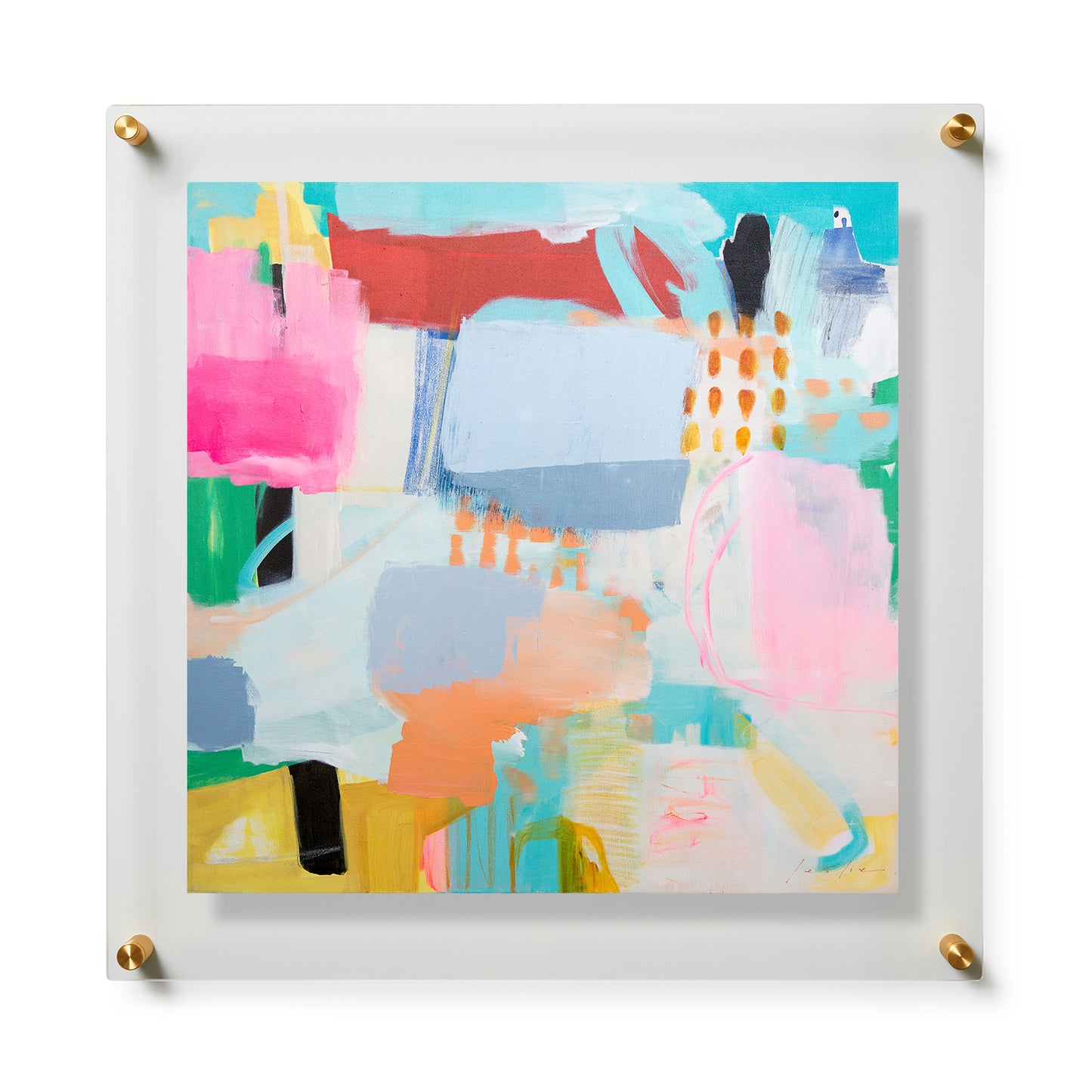 Fine Art Print / 28 x 28 / Gold