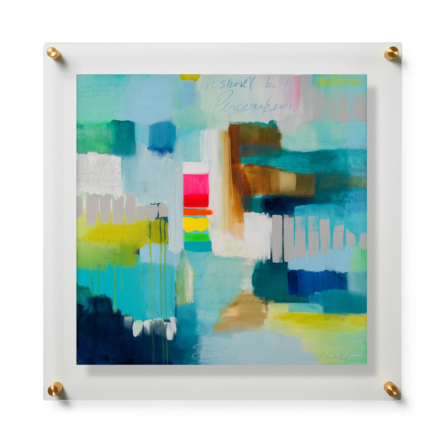 Fine Art Print / 28 x 28 / Gold