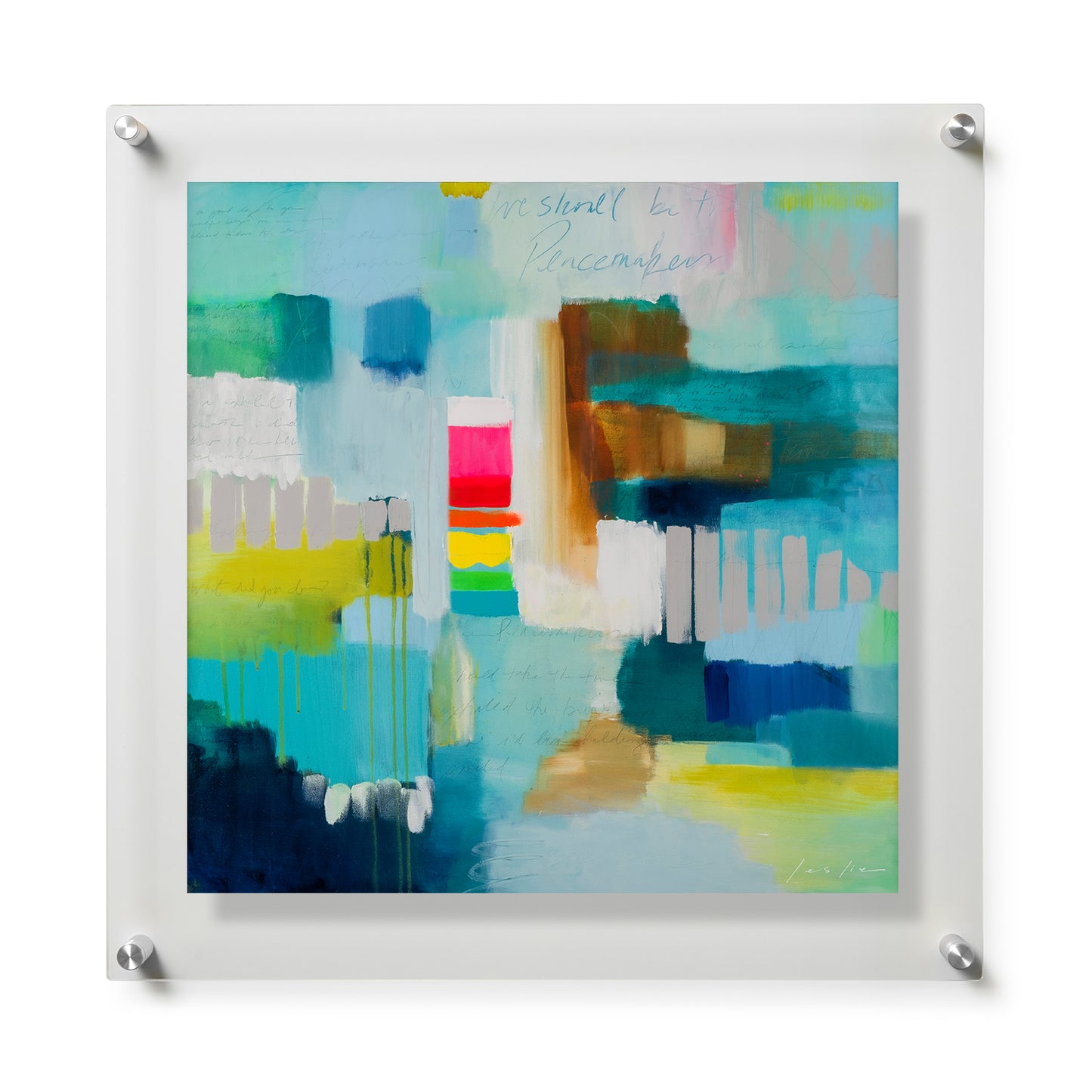 Fine Art Print / 28 x 28 / Silver