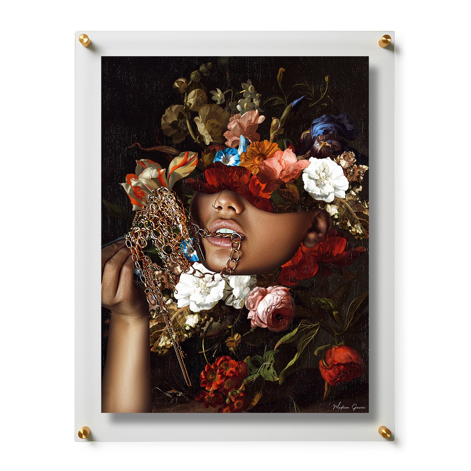 Fine Art Print / 18 x 24 / Gold