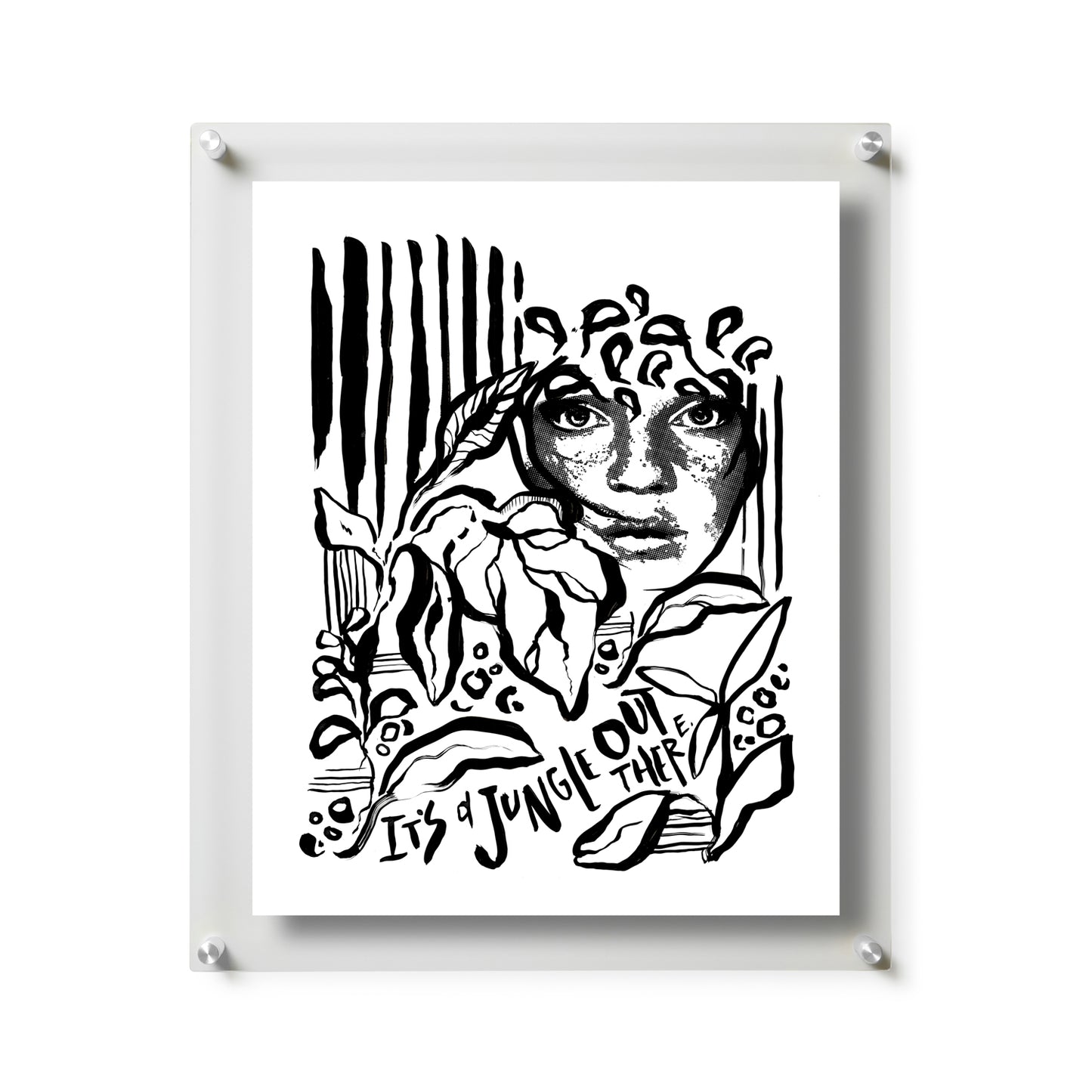 Fine Art Print / 16 x 20 / Silver