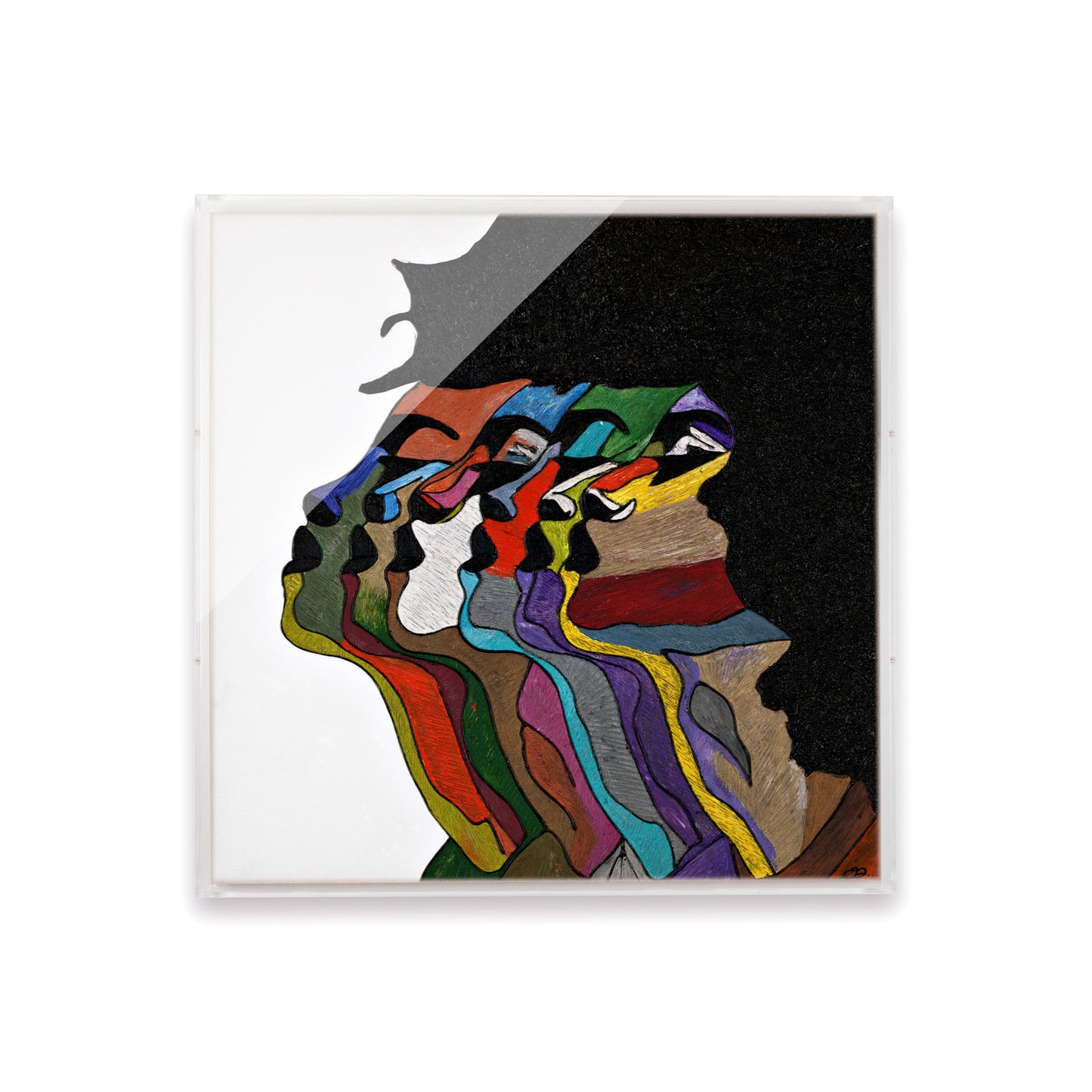 Sample Sale Framed Art in a Shadowbox