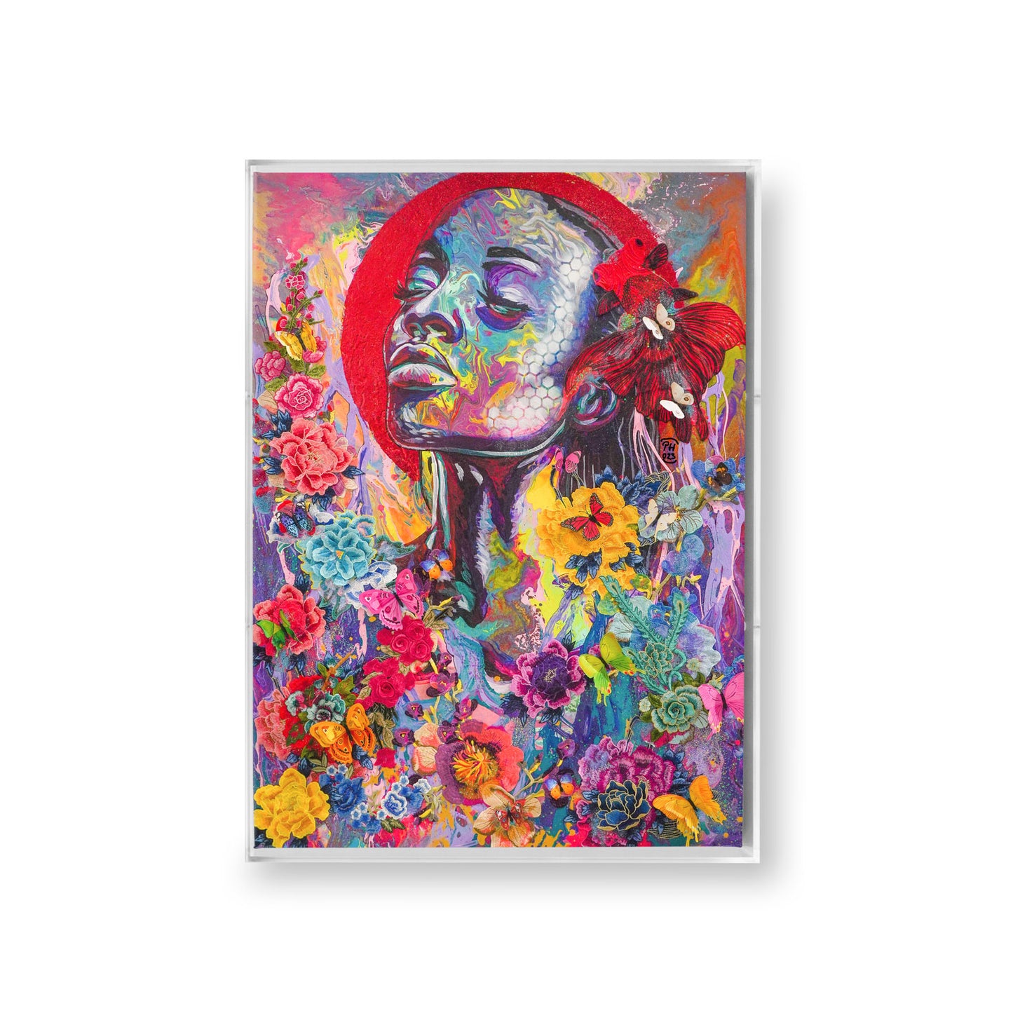 Sample Sale Framed Art in a Shadowbox