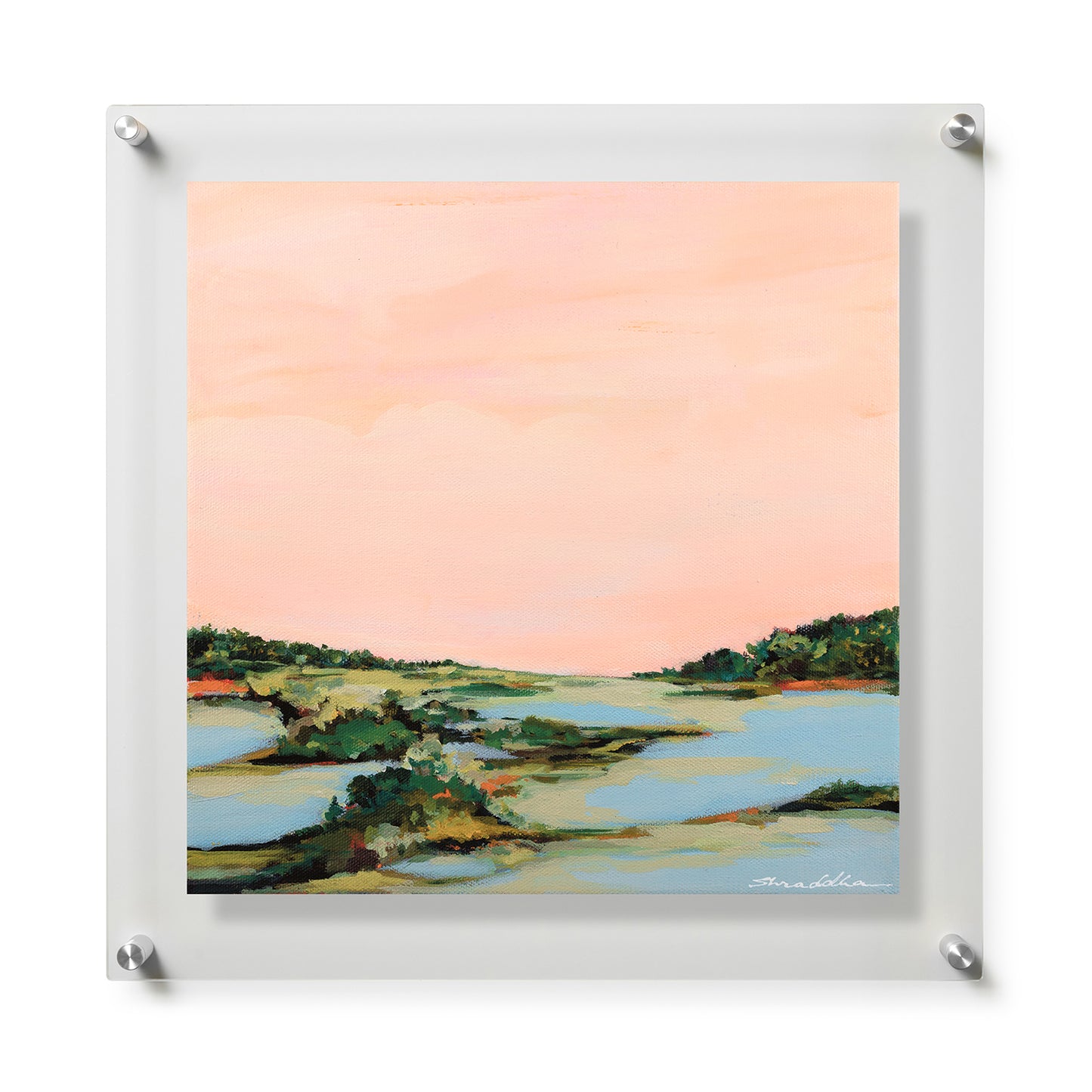 Fine Art Print / 28 x 28 / Silver