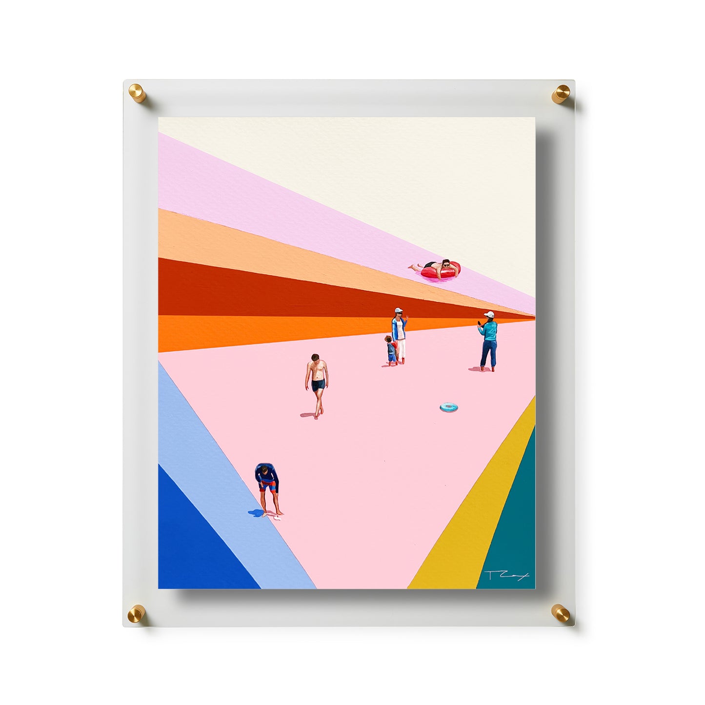 Fine Art Print / 16 x 20 / Gold