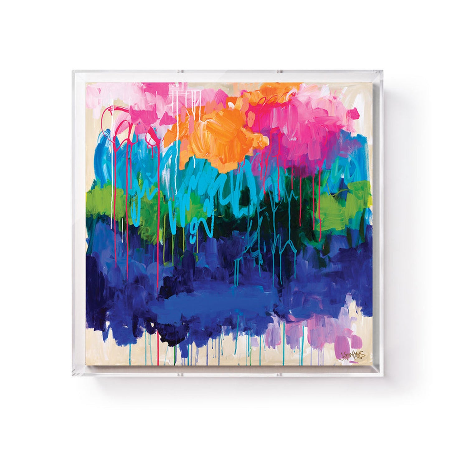 Sample Sale Framed Art in a Shadowbox