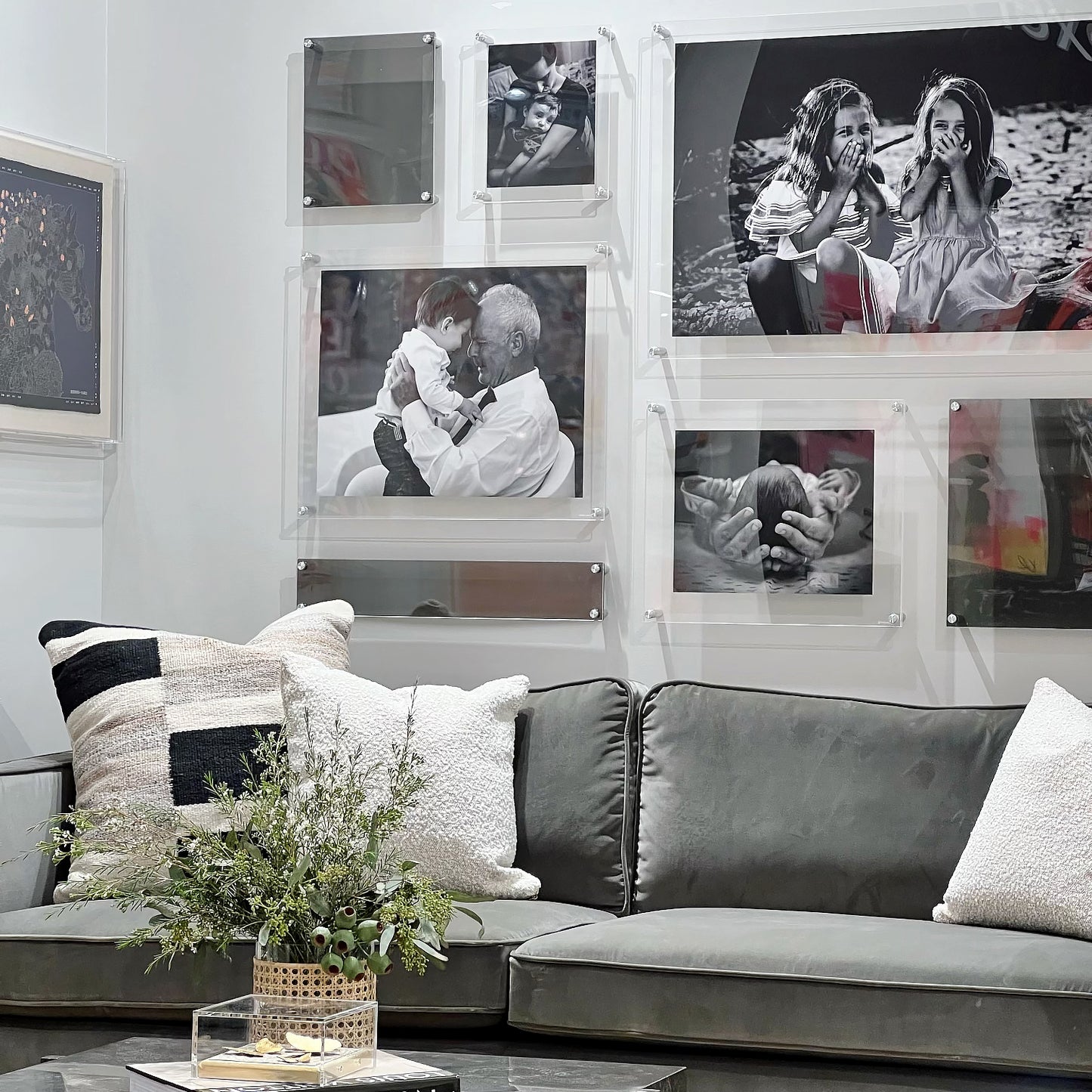 Mondrian 59" Double Panel Wallscape | UV Grade