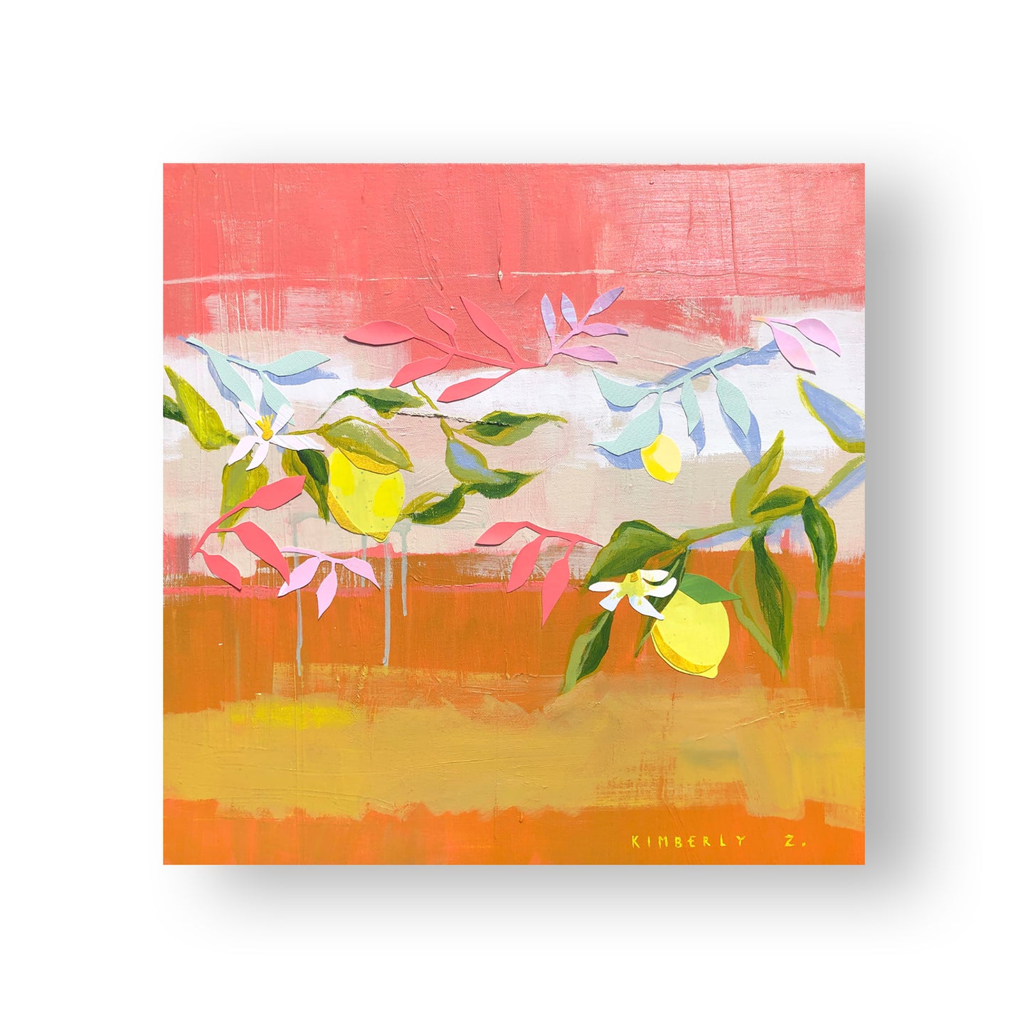 Sample Sale Canvas Art - Honeymoon Hike by Kimberly Zukley (20x20x1" Canvas)
