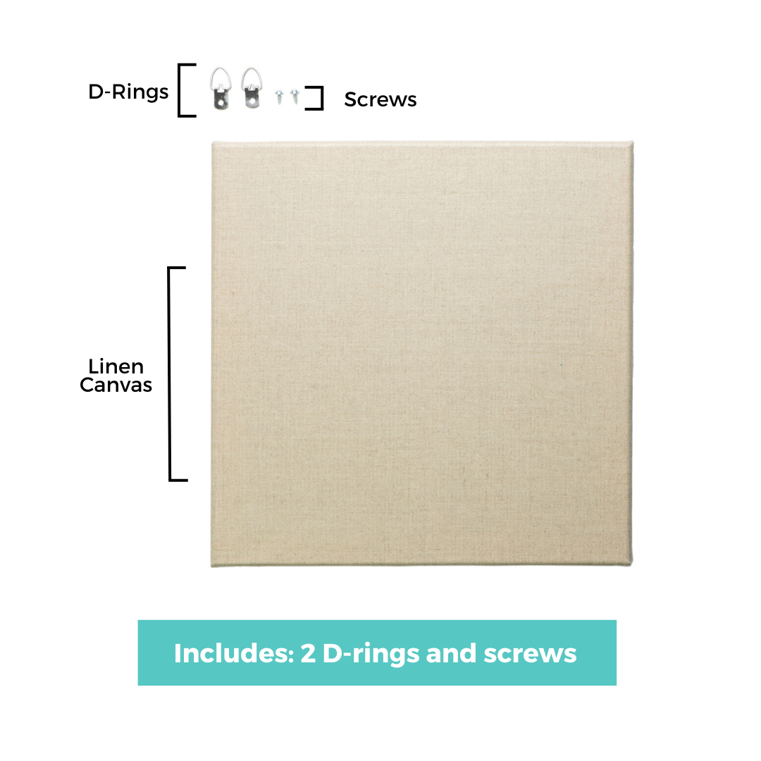 Case Packs of Pre-Gessoed Linen Canvas