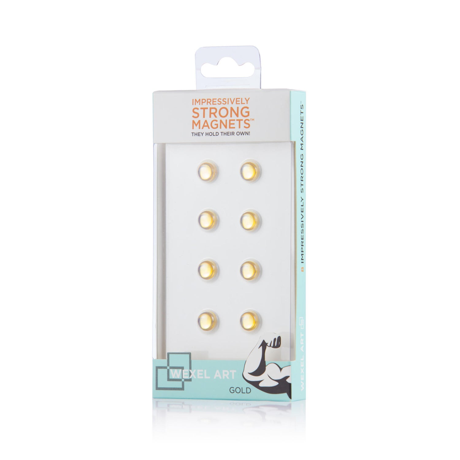 Case Pack of 20 Impressively Strong Magnets (Retail box of 8pc each)