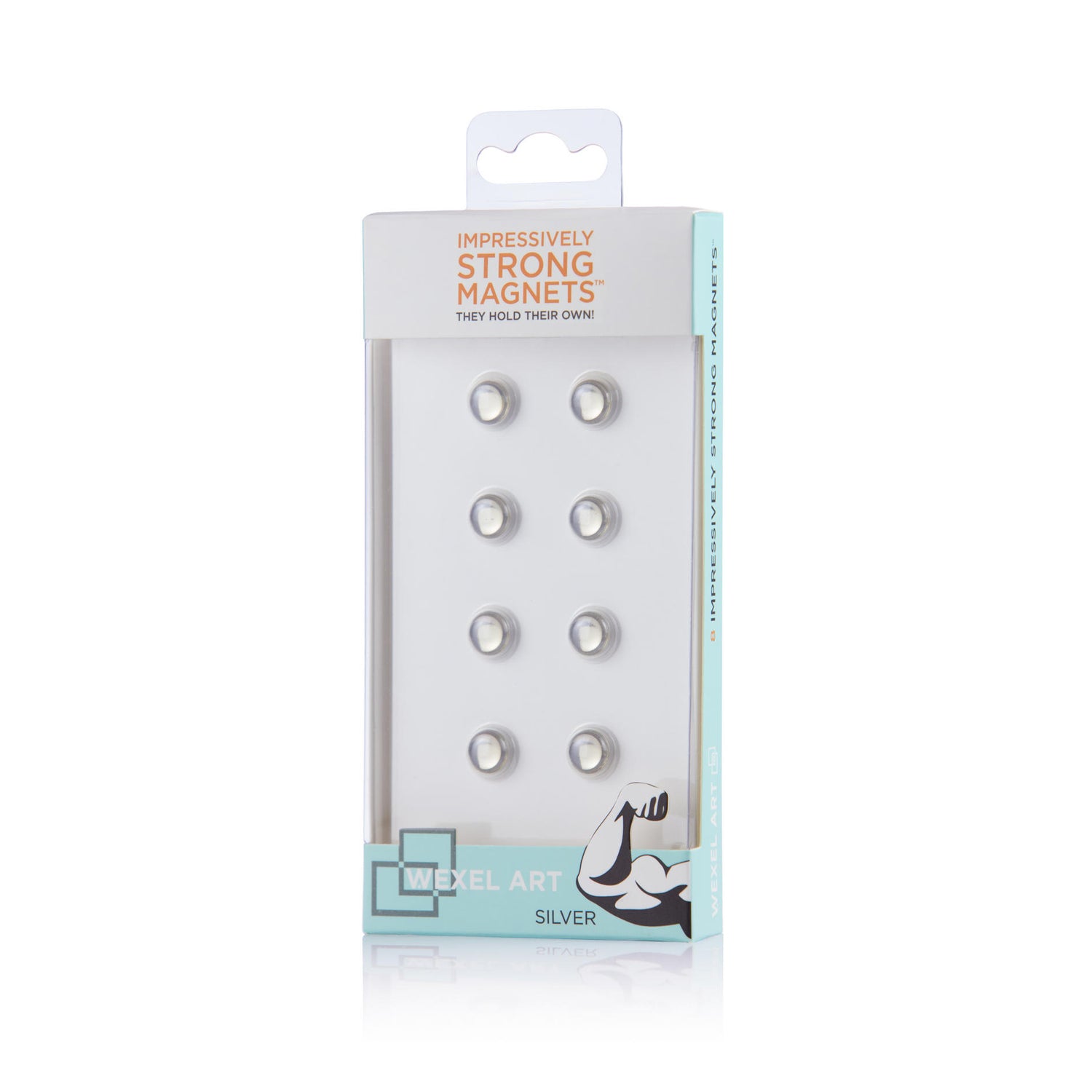 Case Pack of 20 Impressively Strong Magnets (Retail box of 8pc each)