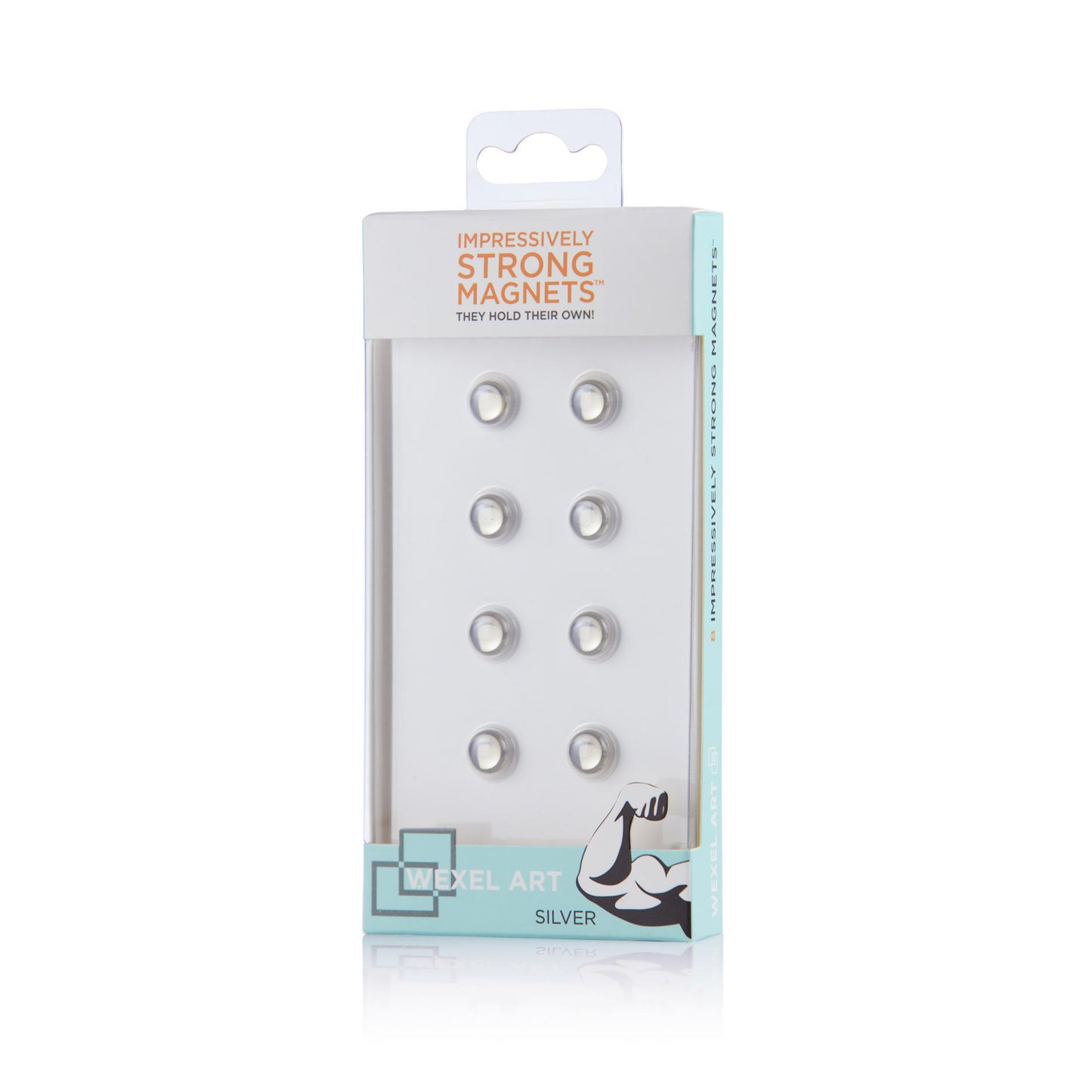 Case of 20 packs Impressively Strong Magnets (Retail box of 8pc each)