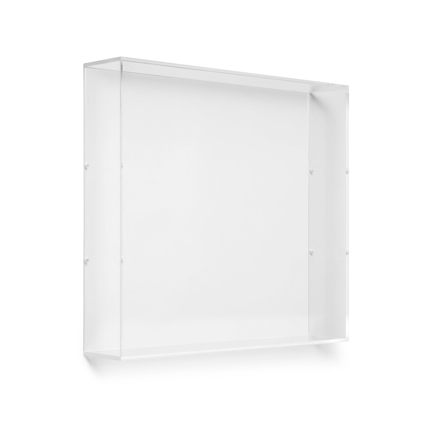 Backless Acrylic Shadowboxes 3" Depth | UV Grade