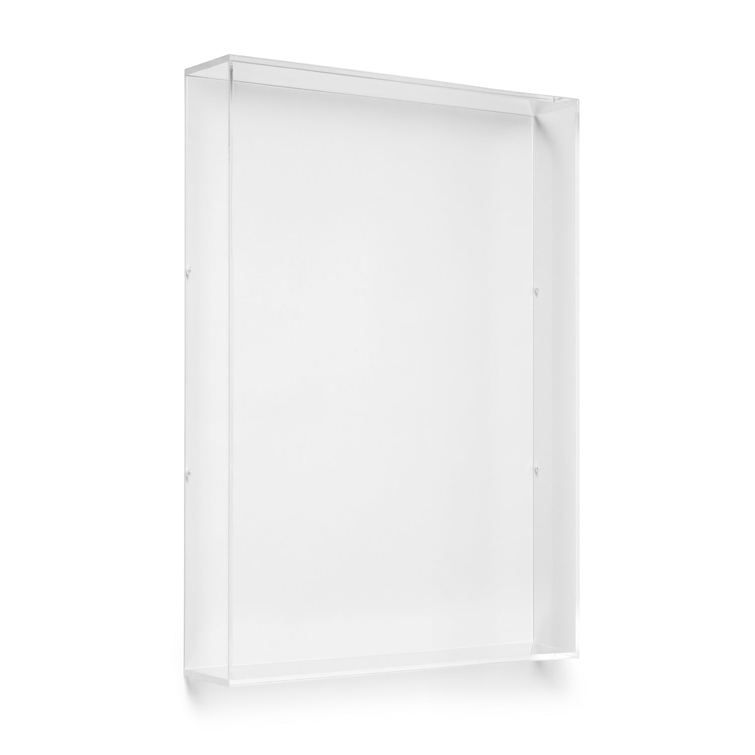 Case Pack of Modern Acrylic Shadowbox Lids Only 2