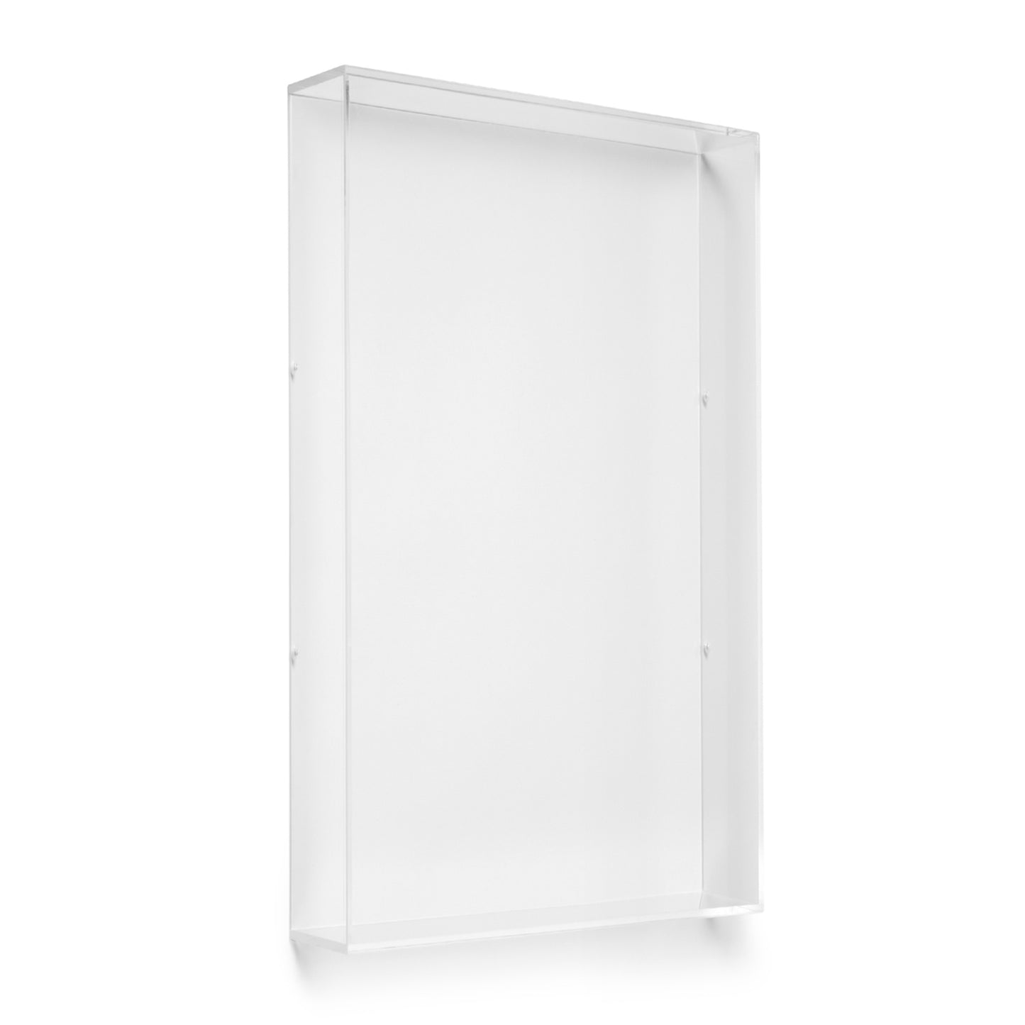 Case Pack of 4 18x24x2" Backless Acrylic Shadowboxes