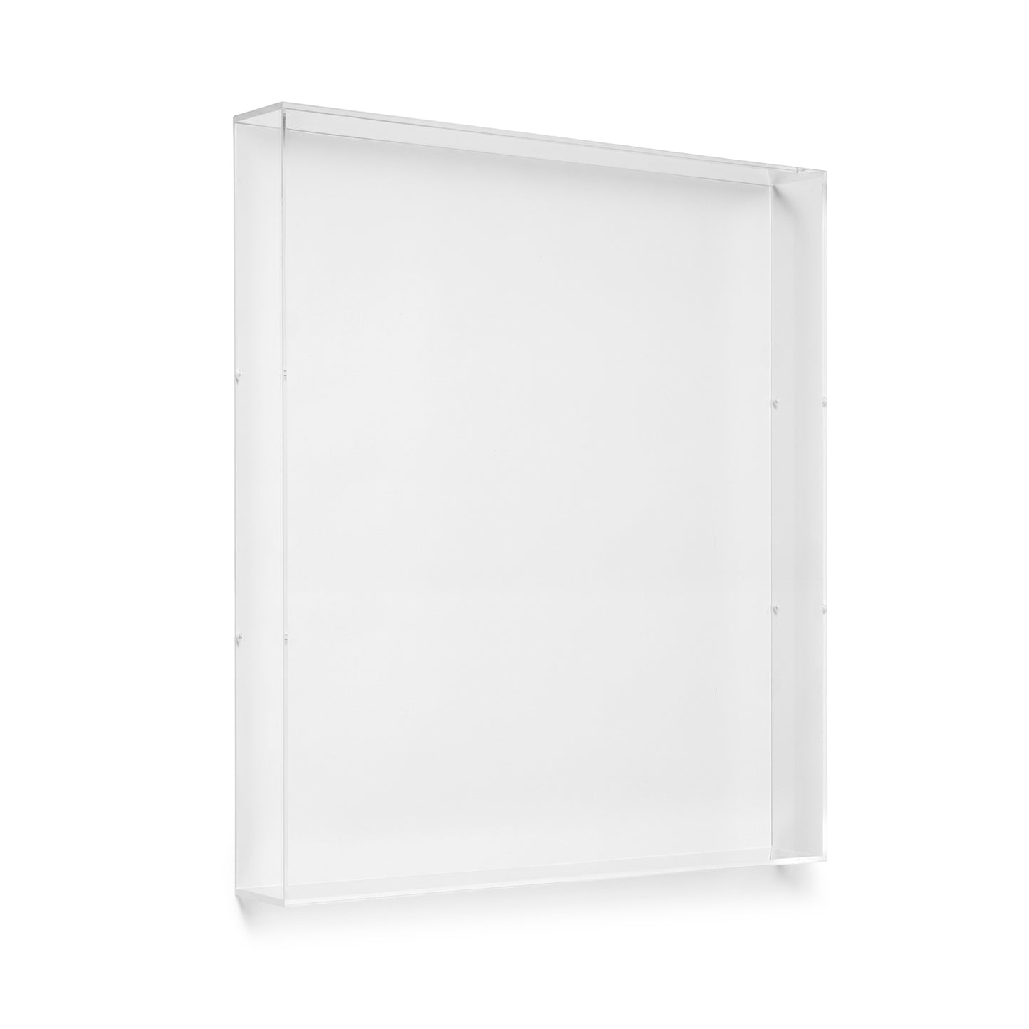 Case Pack of Backless Acrylic Shadowboxes 2" Depth | UV Grade