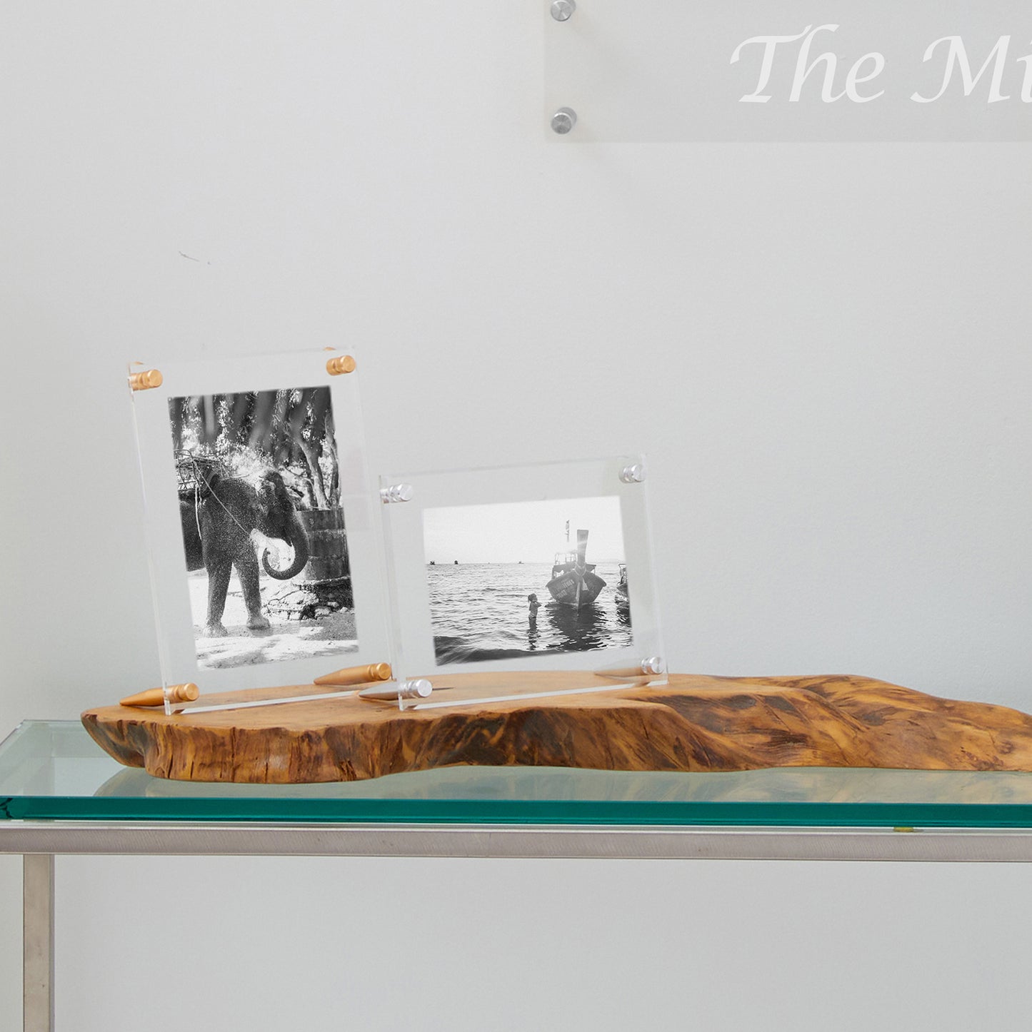 Acrylic Bevel Tabletop Float Frames