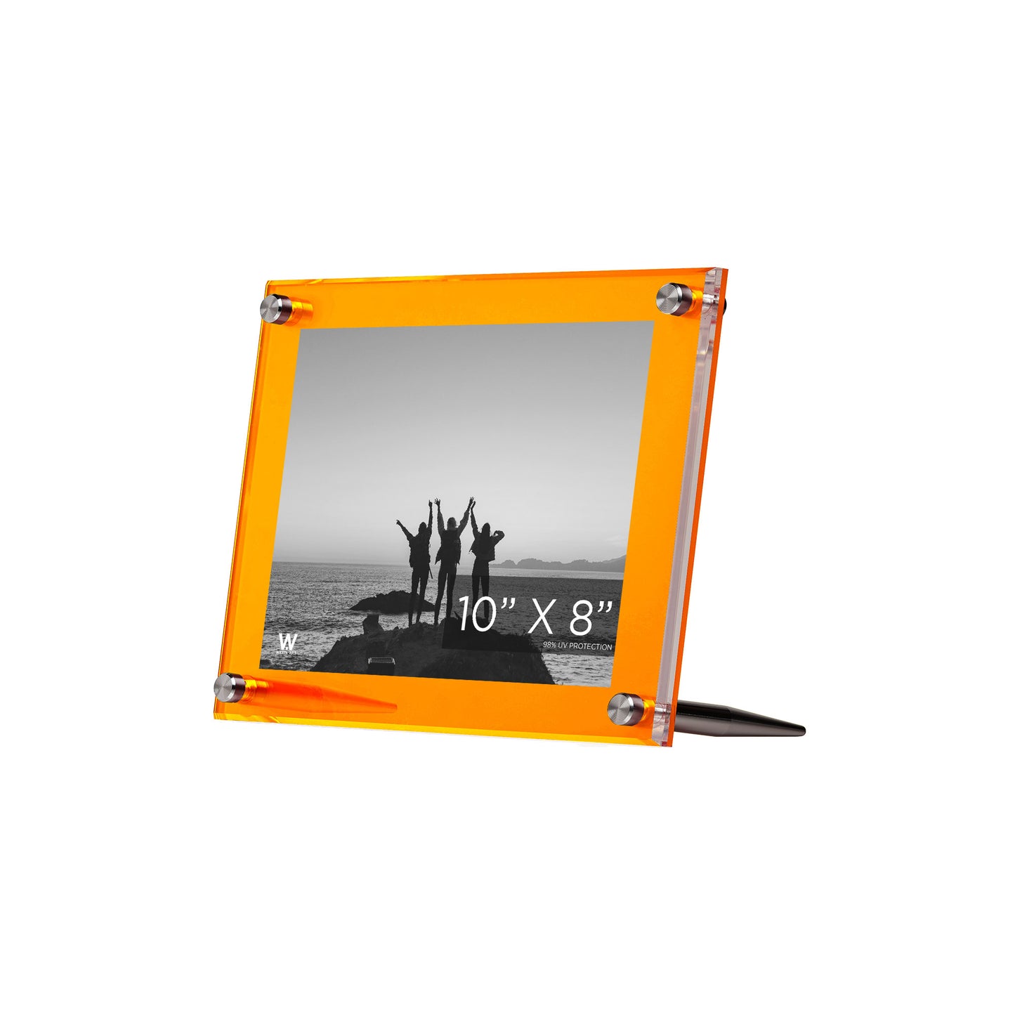 8x10" Acrylic Bevel Tabletop Float Frame