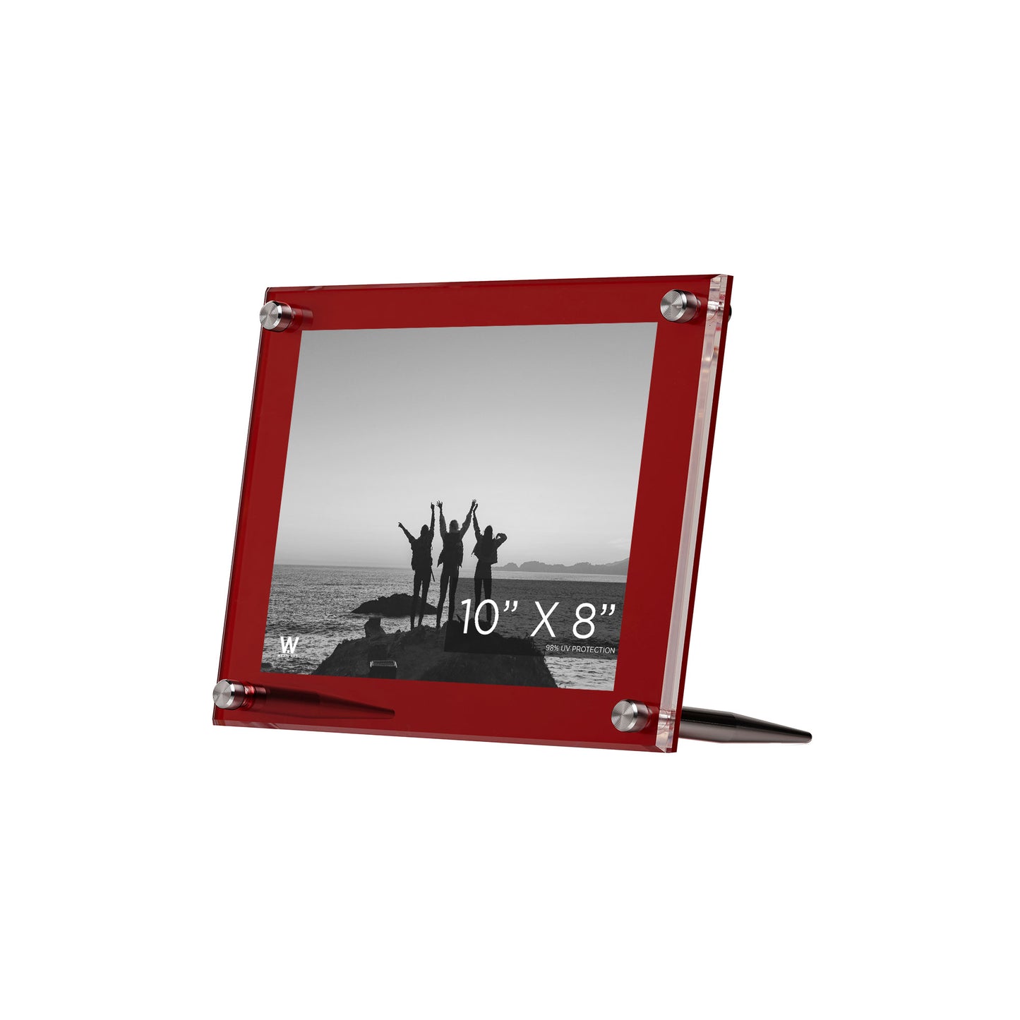 8x10" Acrylic Bevel Tabletop Float Frame