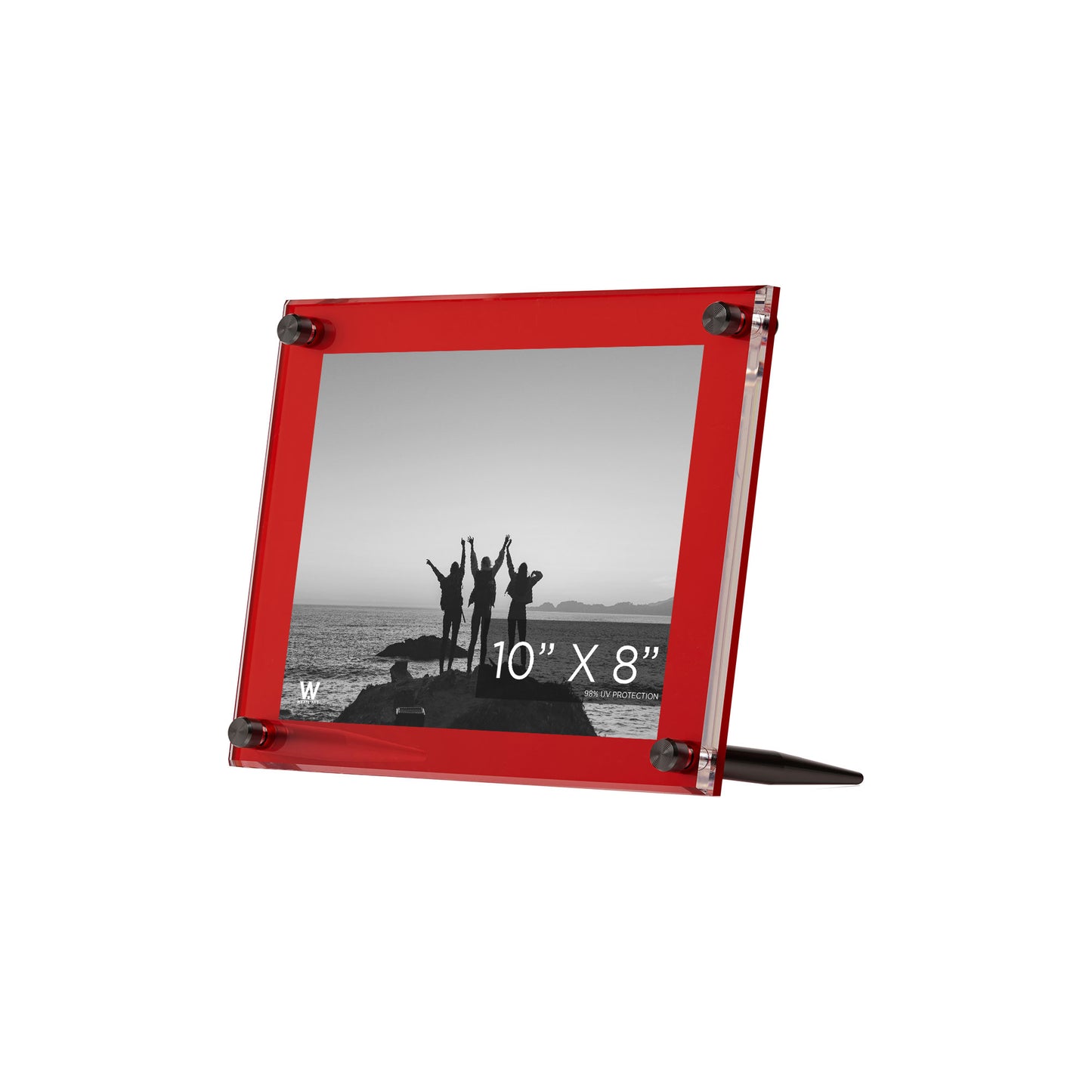 8x10" Acrylic Bevel Tabletop Float Frame