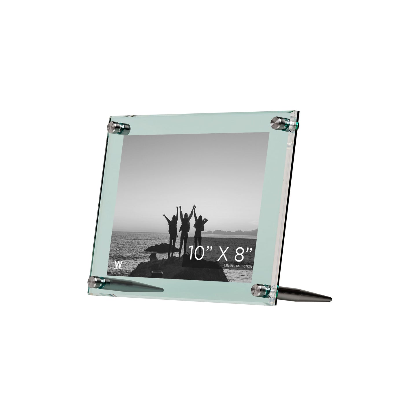 8x10" Acrylic Bevel Tabletop Float Frame