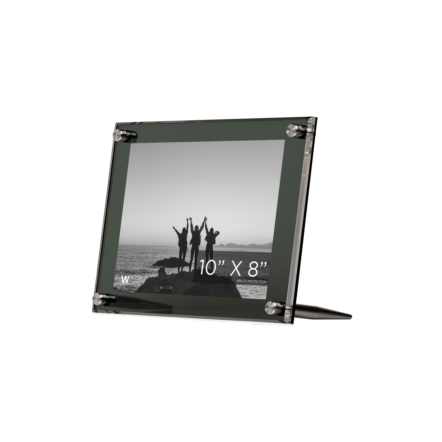 8x10" Acrylic Bevel Tabletop Float Frame
