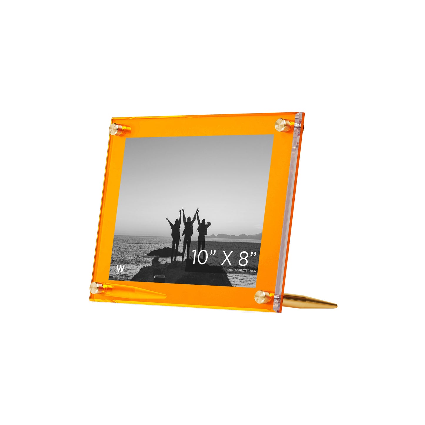8x10" Acrylic Bevel Tabletop Float Frame