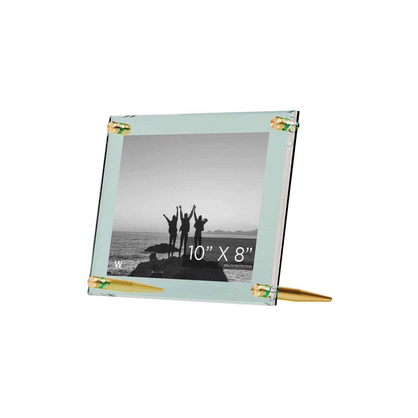 8x10" Acrylic Bevel Tabletop Float Frame