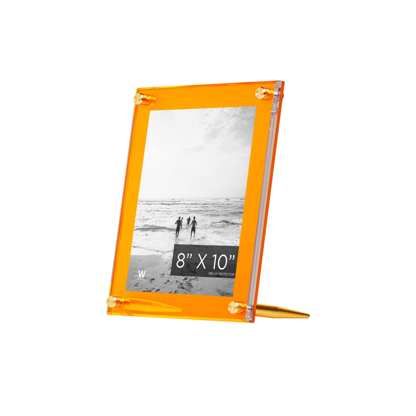 8x10" Acrylic Bevel Tabletop Float Frame